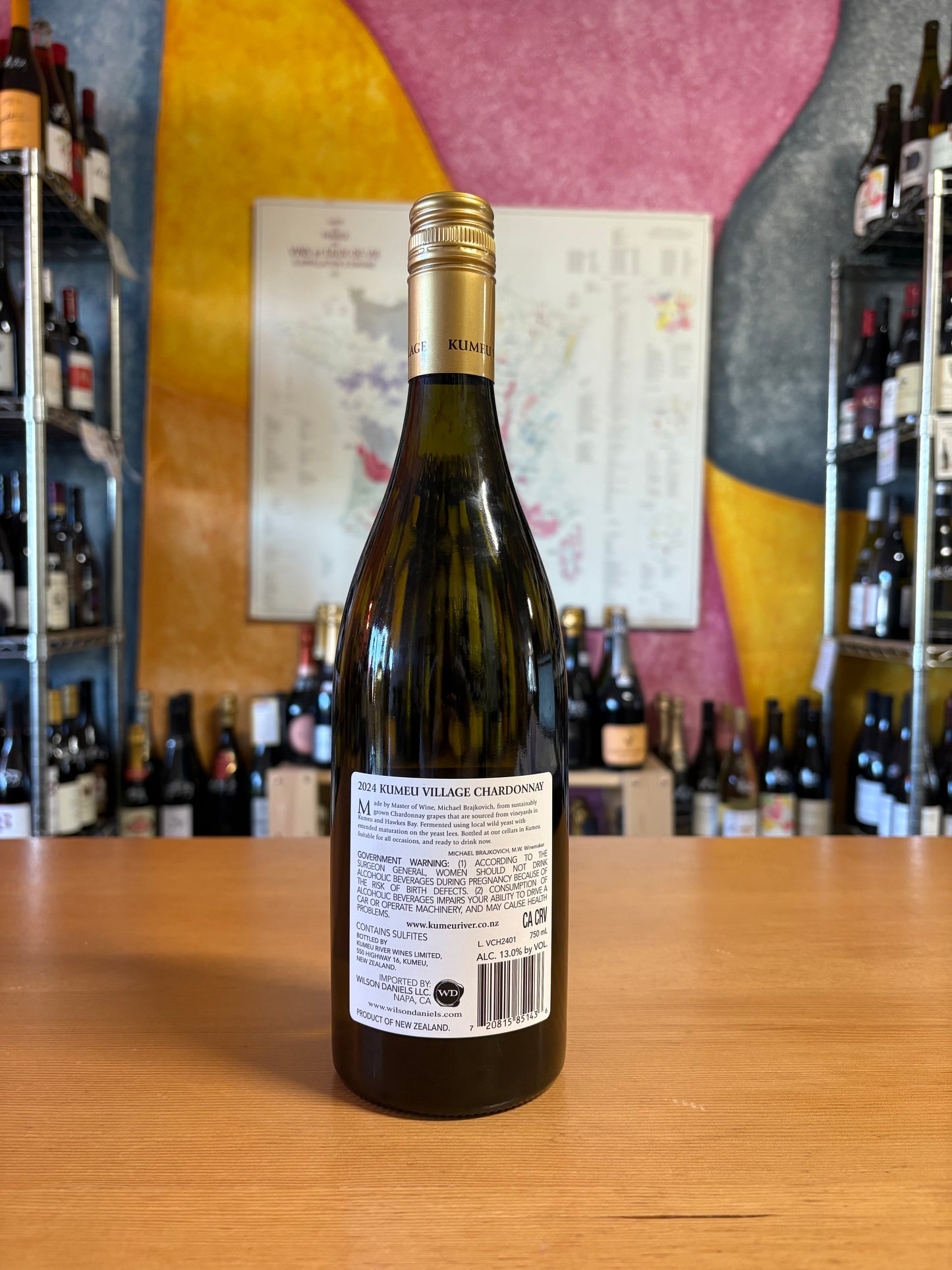 KUMEAU RIVER 2024 Chardonnay 'Village' (Aukland, NZ)