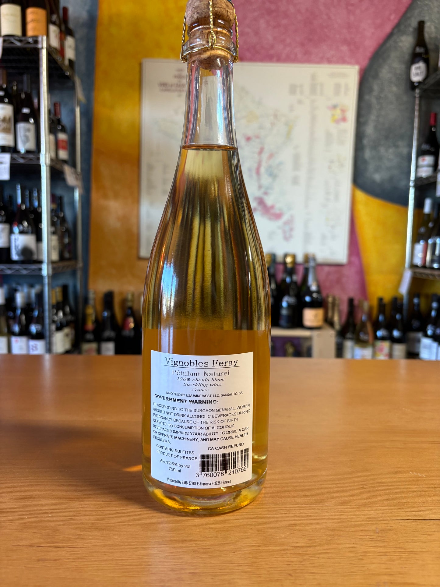 VIGNOBLES FERAY Pet-Nat NV Chenin Blanc (Loire, France)