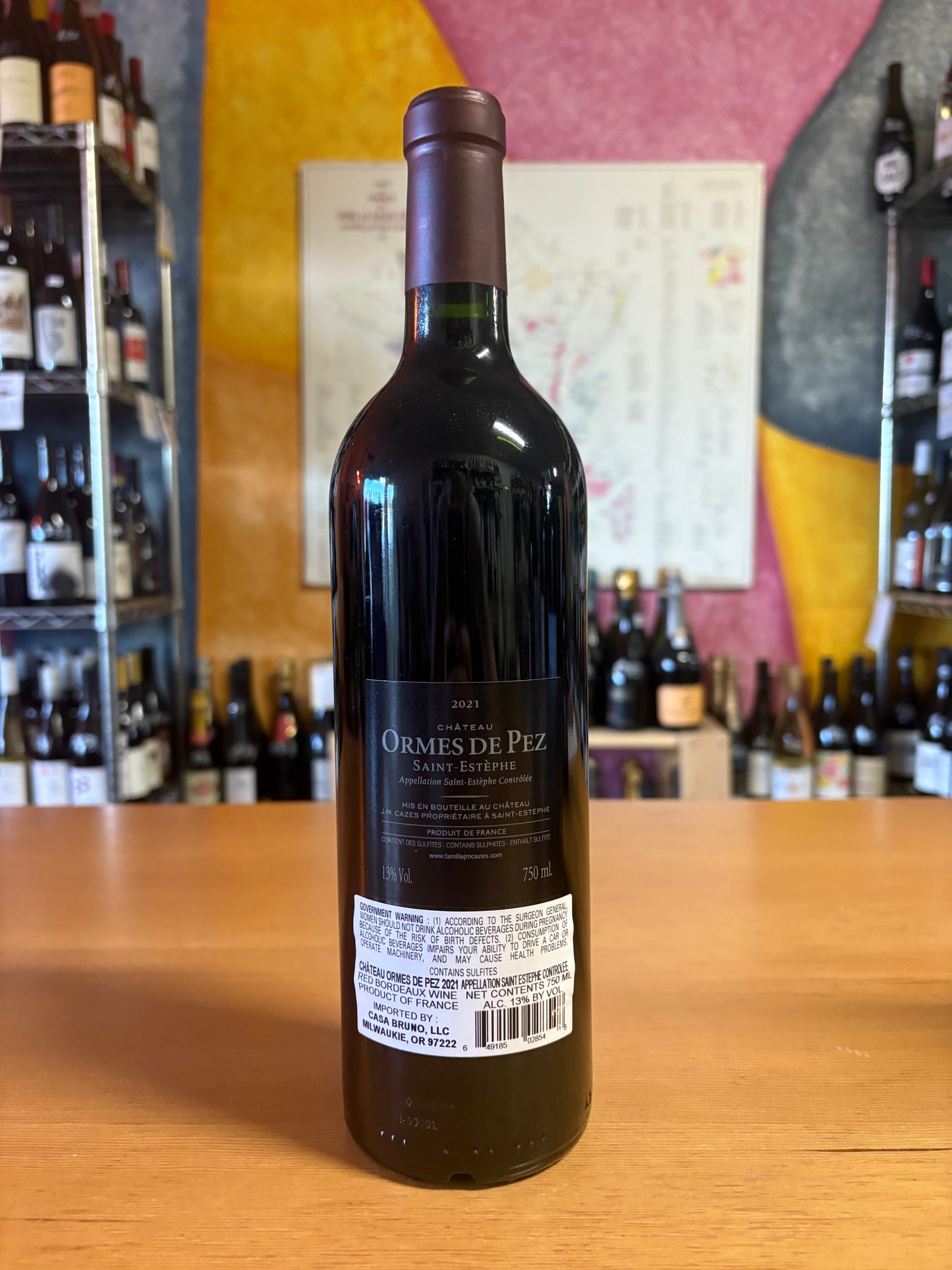 CHATEAU ORMES DE PEZ 2021 St. Estephe (Bordeaux, France)