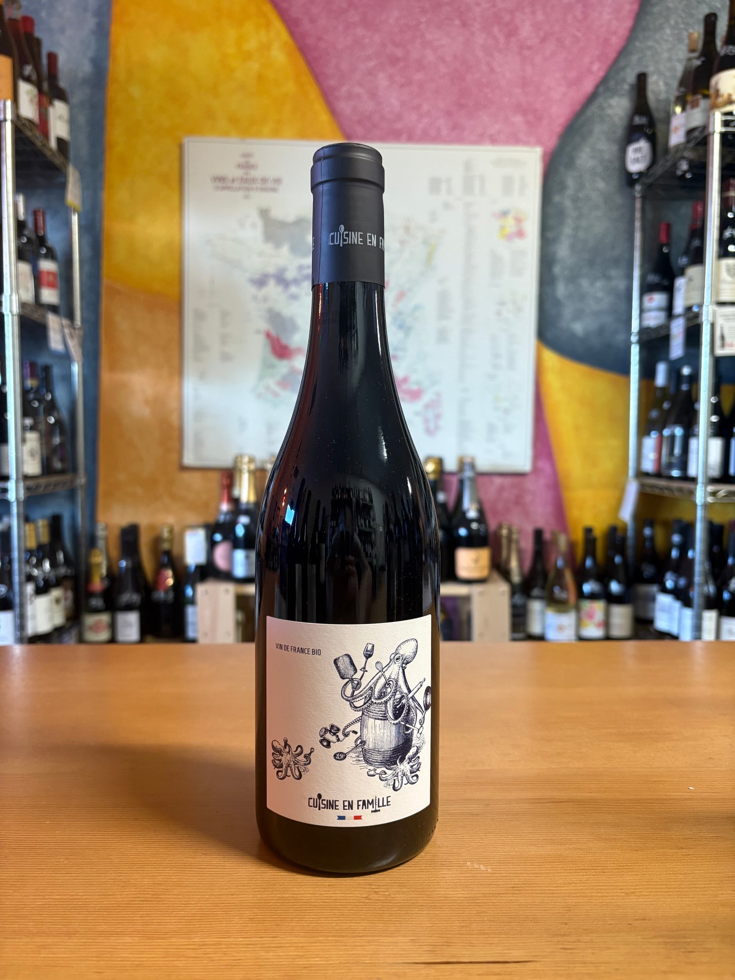 CUISINE EN FAMILLE 2021 'Les Bras M'en Tombent' Red Blend (France)