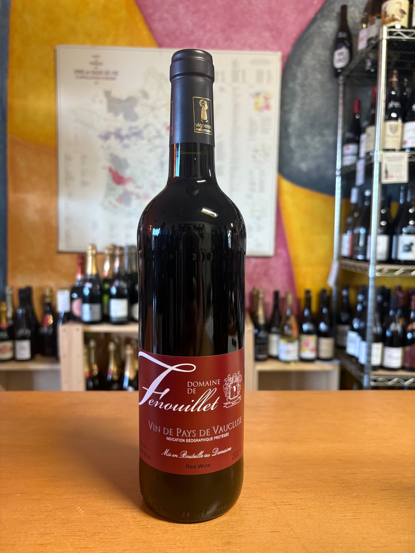 FENOUILLET 2021 Vin de Pays de Vaucluse Rouge (Rhone, France)
