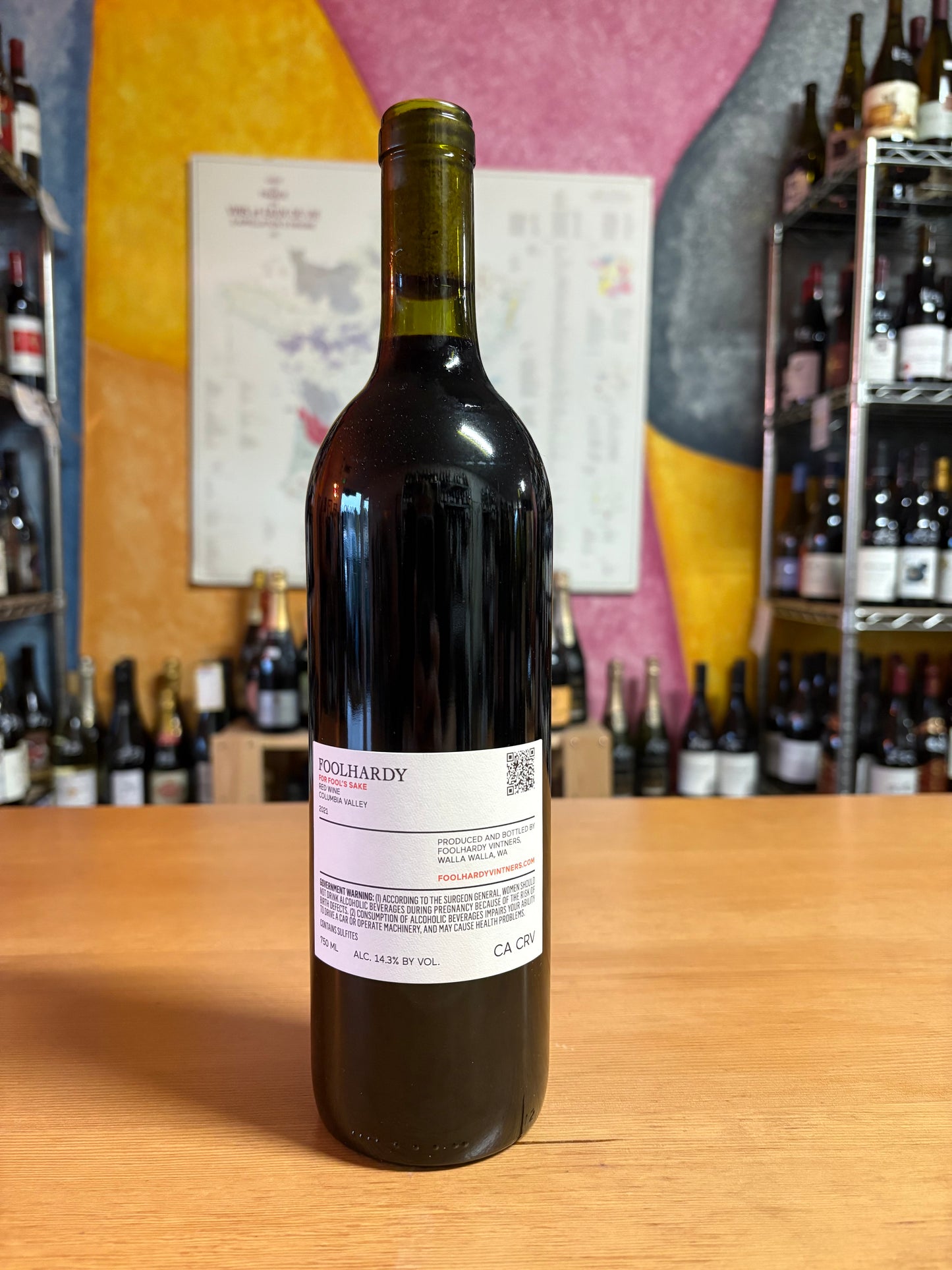 FOOLHARDY 2021 Red Blend 'For Fool's Sake' (Columbia Valley, WA)