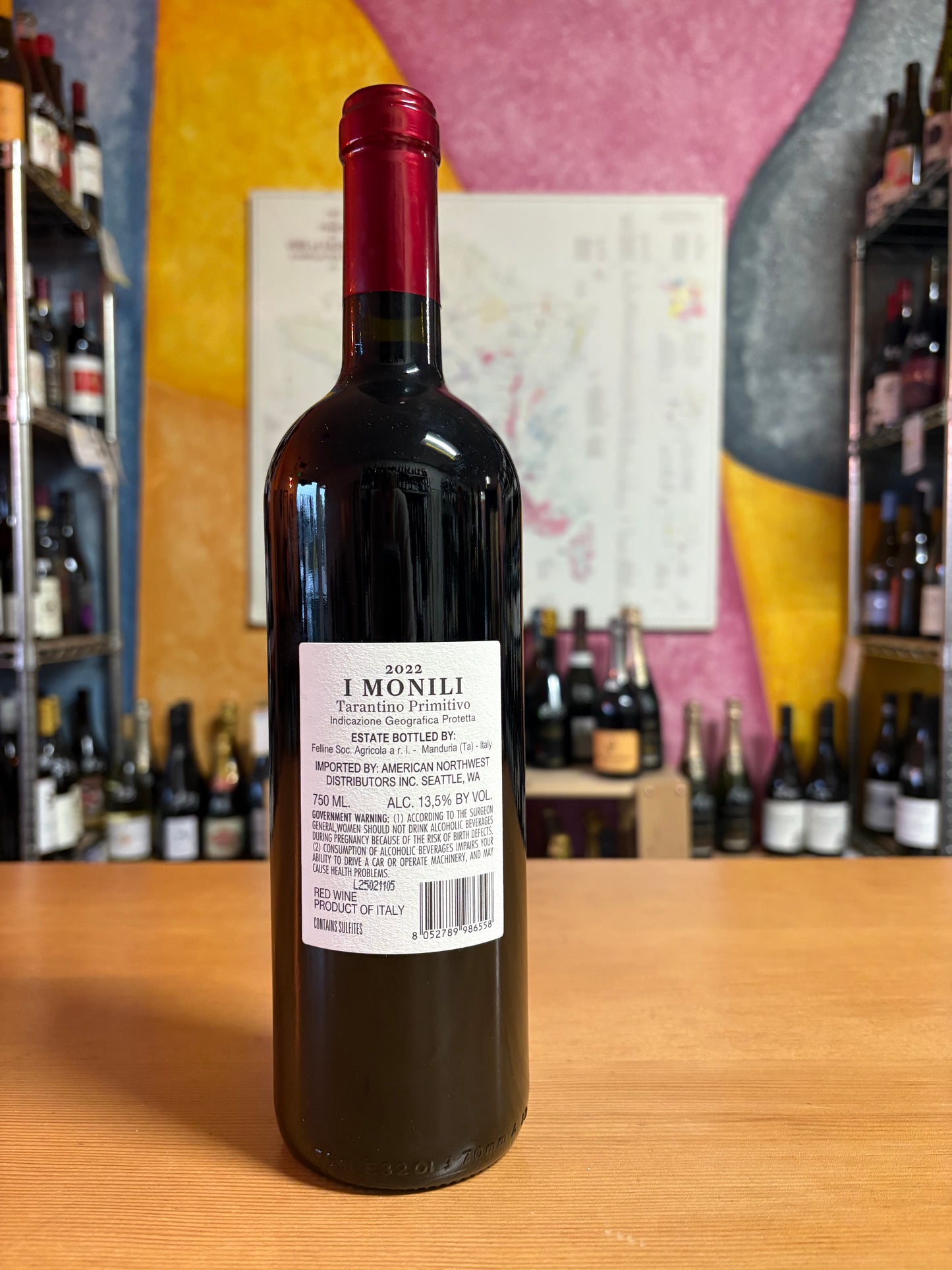 FELLINE 2022 Tarantino Primitivo 'Monili' (Puglia, Italy)