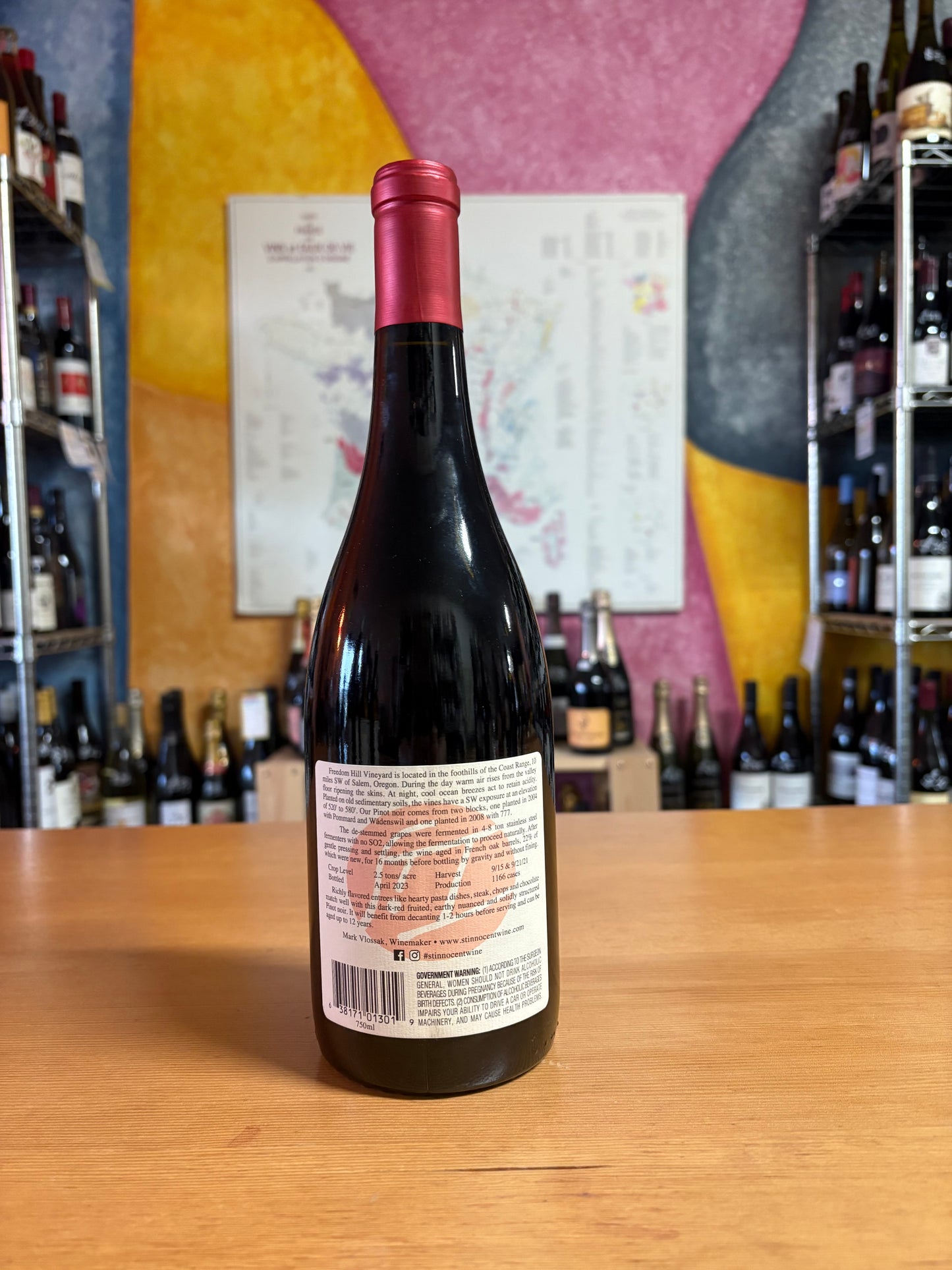 ST. INNOCENT 2021 Pinot Noir 'Freedom Hill' (Willamette Valley, OR)