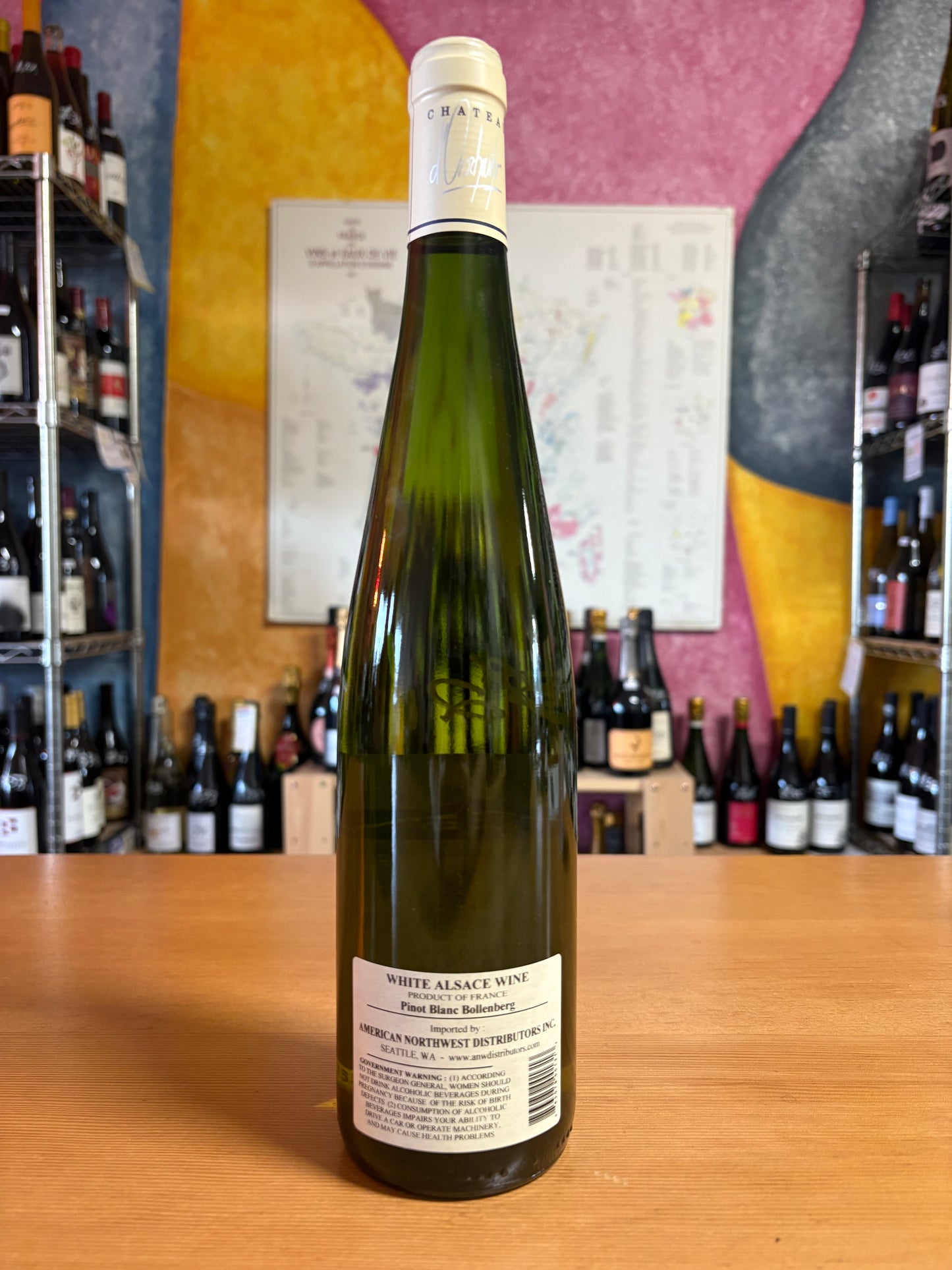 CHATEAU D'ORSCHWIHR 2018 Pinot Blanc 'Bollenberg' (Alsace, FR)