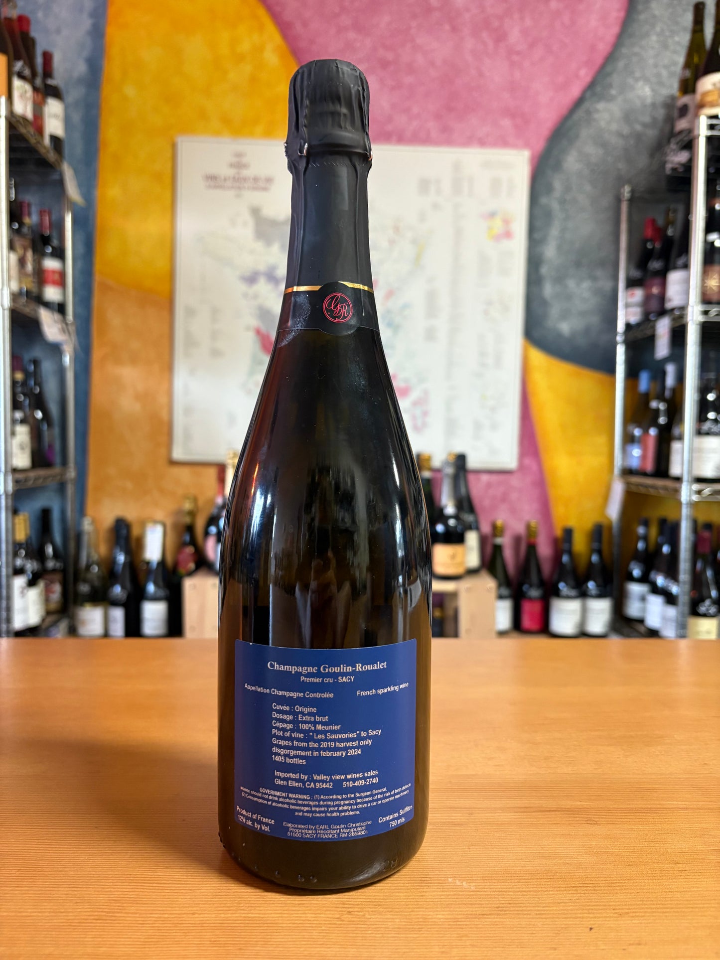 GOULIN-ROUALET NV Extra Brut Premier Cru 'Origine' (Champagne, France)