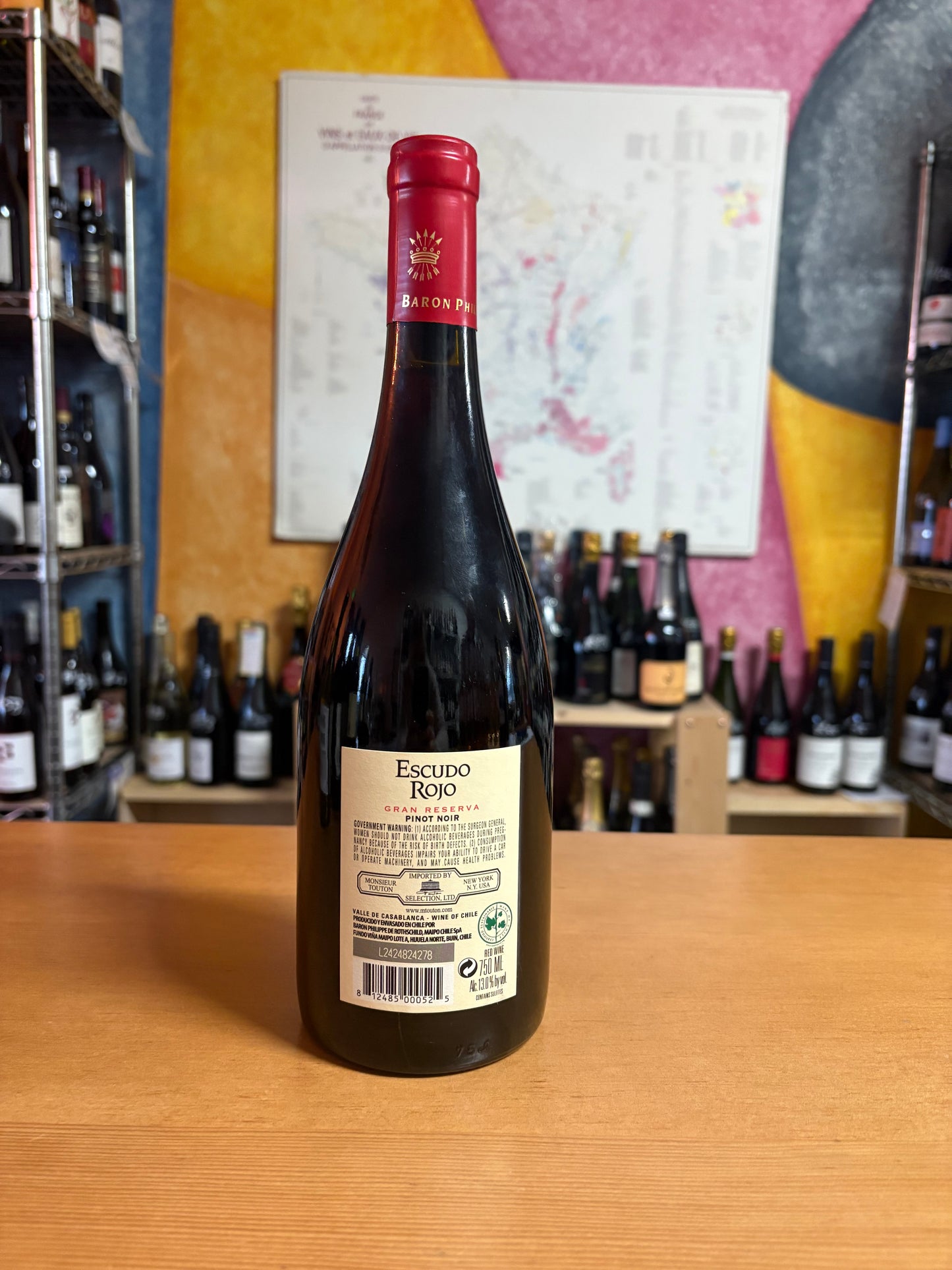 ESCUDO ROJO 2023 Pinot Noir (Valle de Casasblanca, Chile)