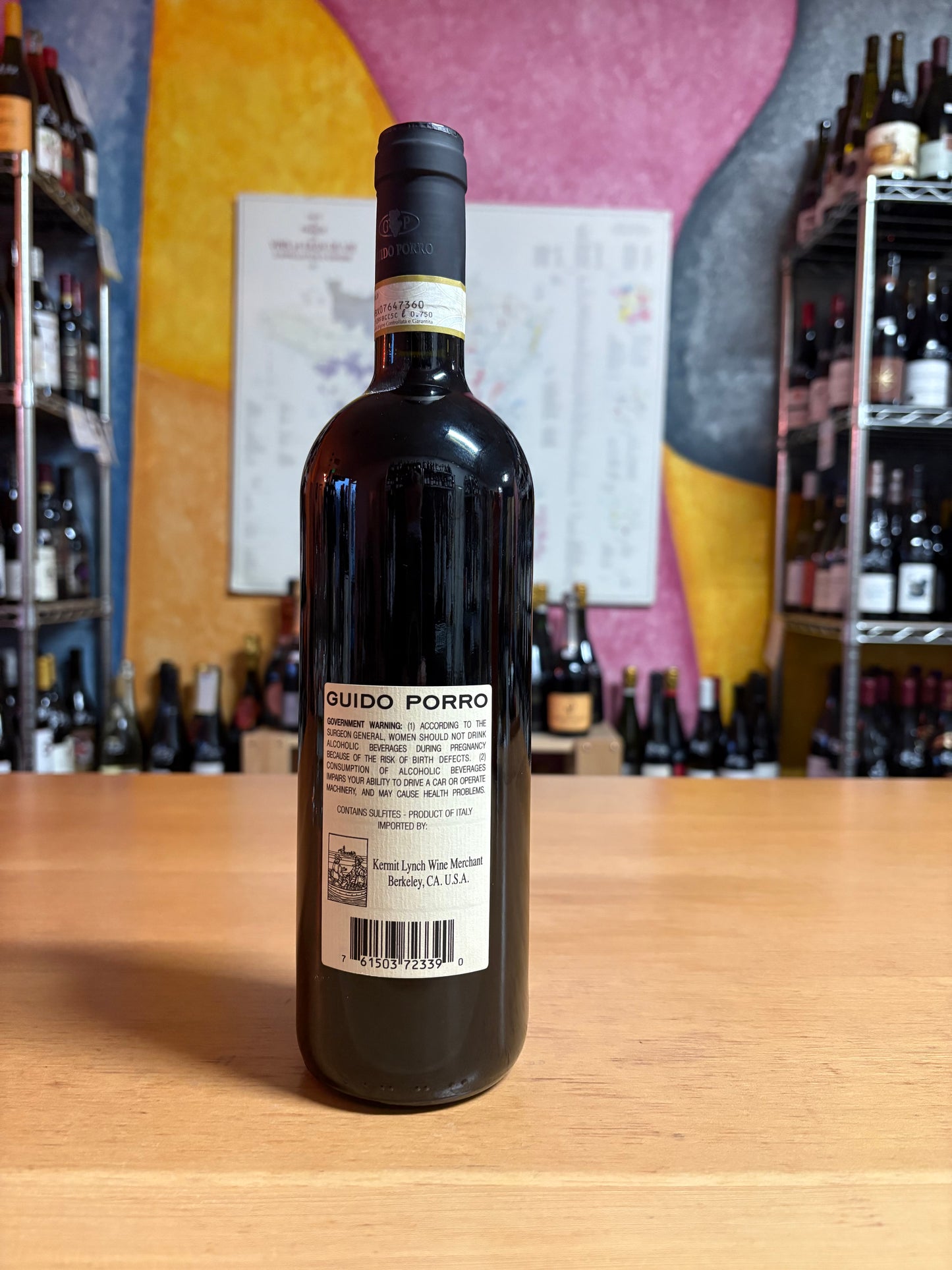 GUIDO PORRO 2019 Barolo 'D. Lazzairasco' (Piedmonte, Italy)