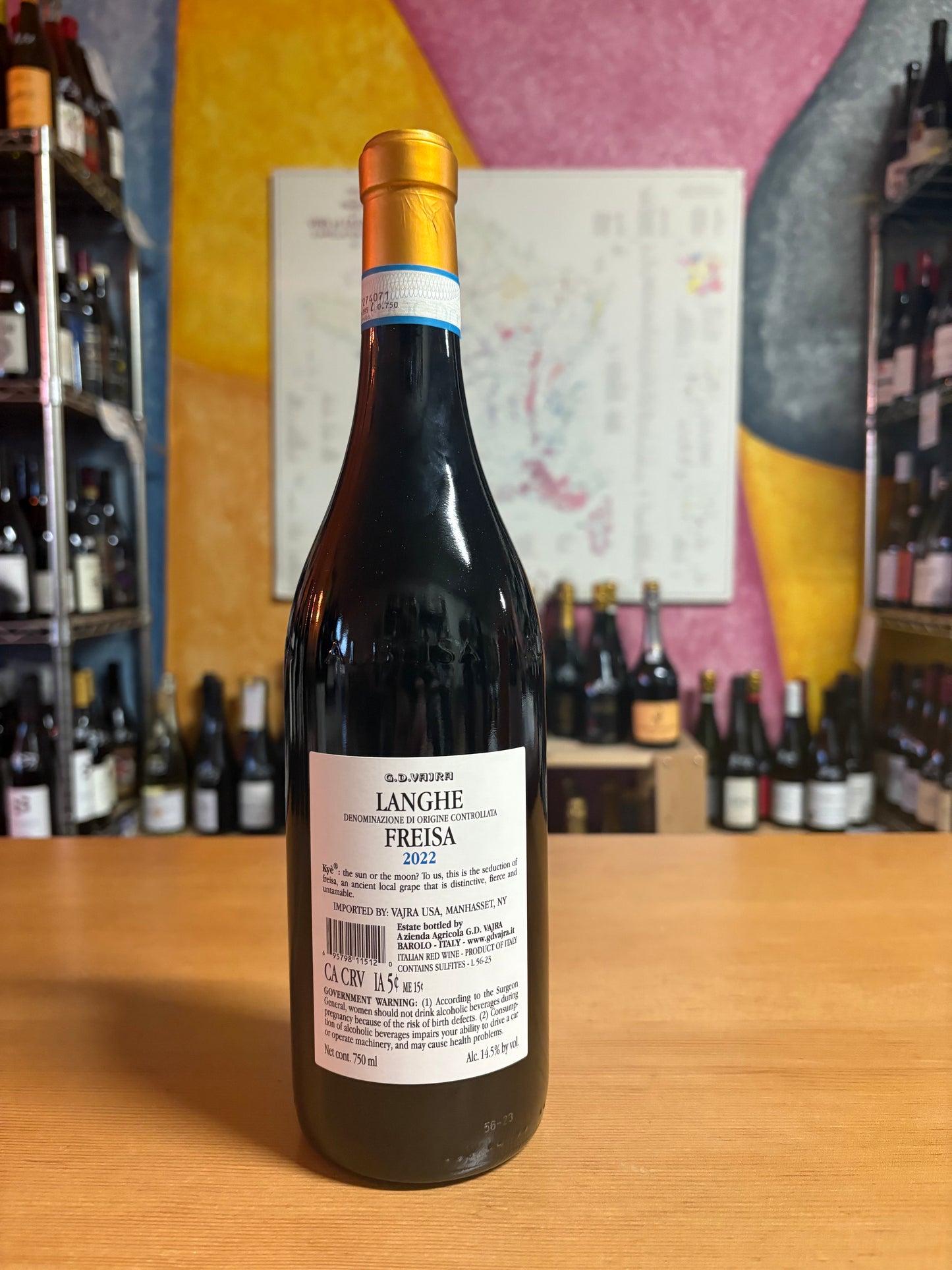 G.D. VAJRA 2022 Langhe Fresia 'Kyè' (Piedmont, Italy)