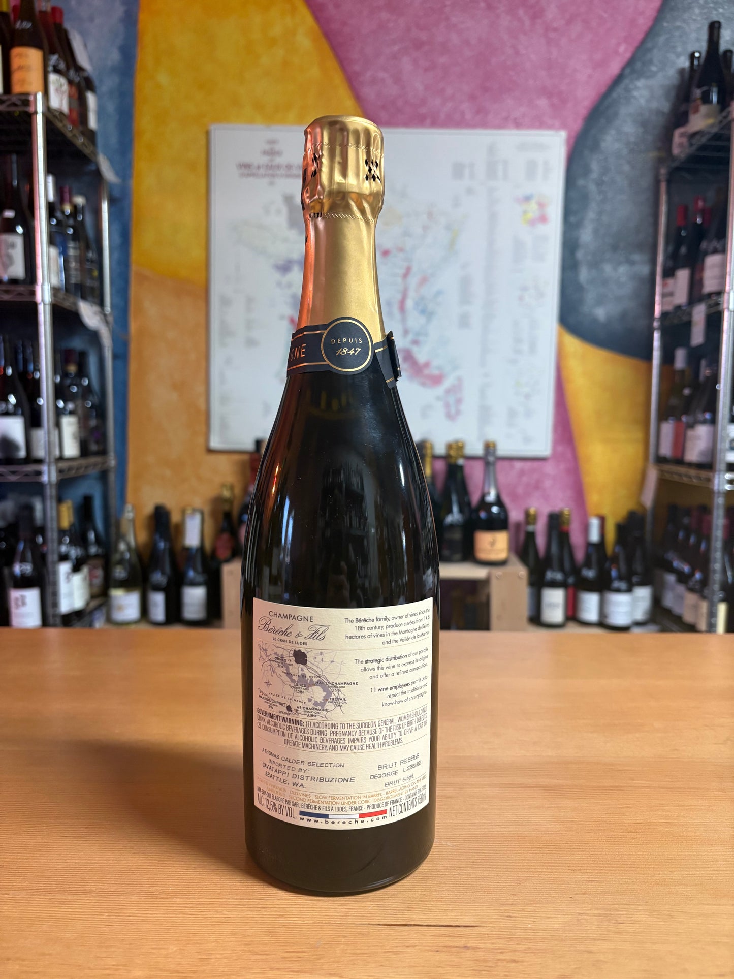 CHAMPAGNE BERECHE & FILS BRUT RESERVE (Champagne, France)