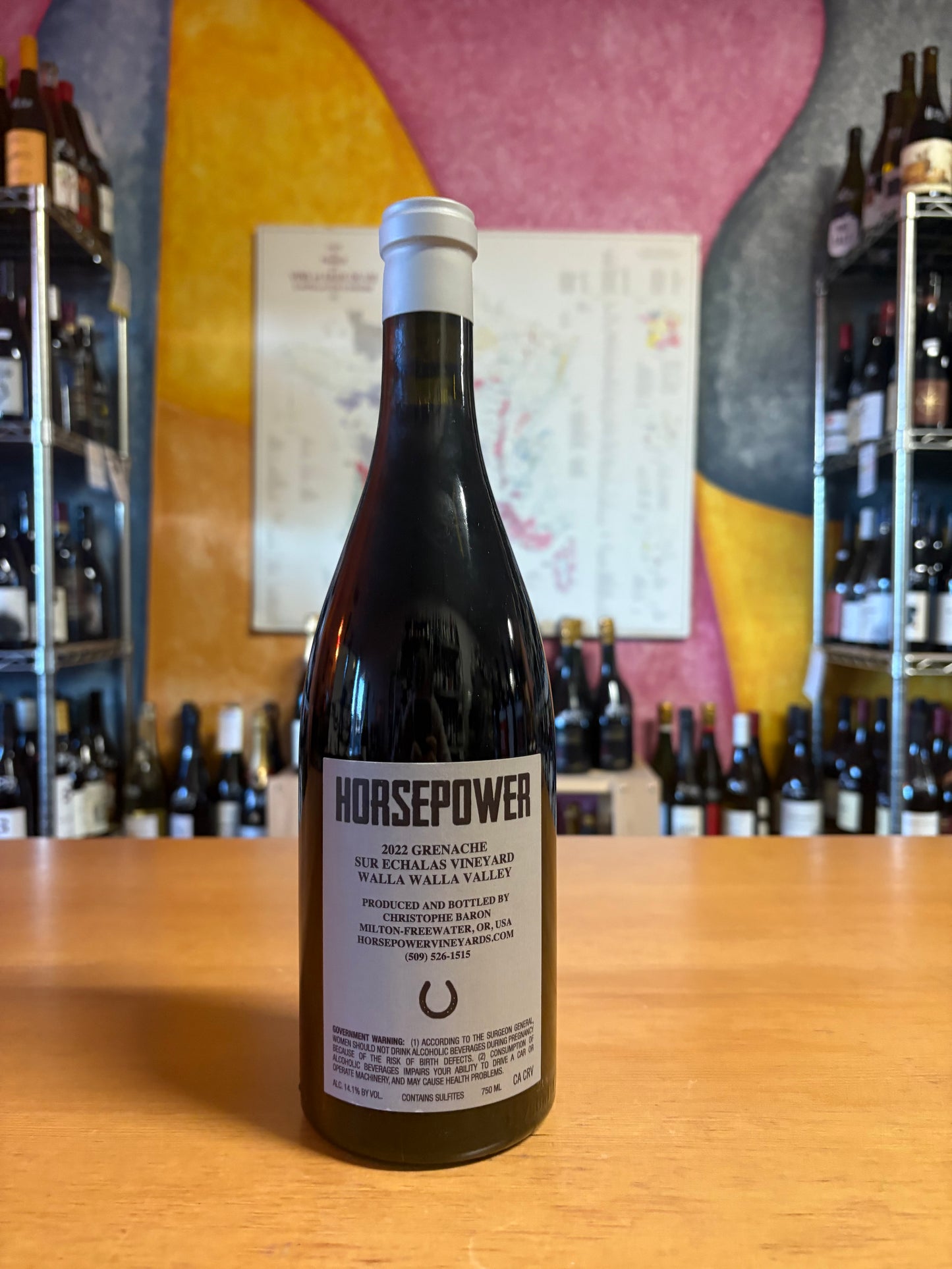 HORSEPOWER 2022 Grenache 'Sur Echalas' (Walla Walla, WA)