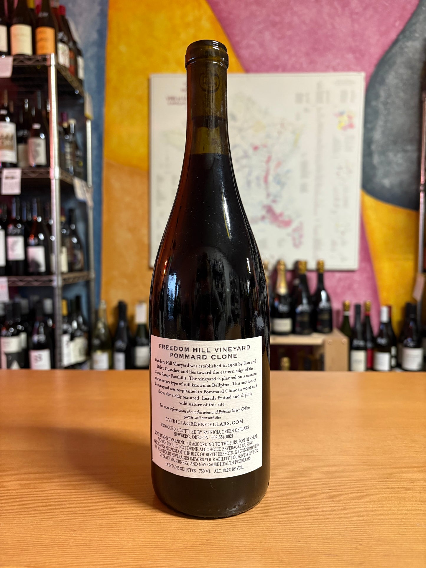 PATRICIA GREEN 2021 Pinot Noir 'Freedom Hill Vineyard Pommard Clone' (Willamette Valley, OR)