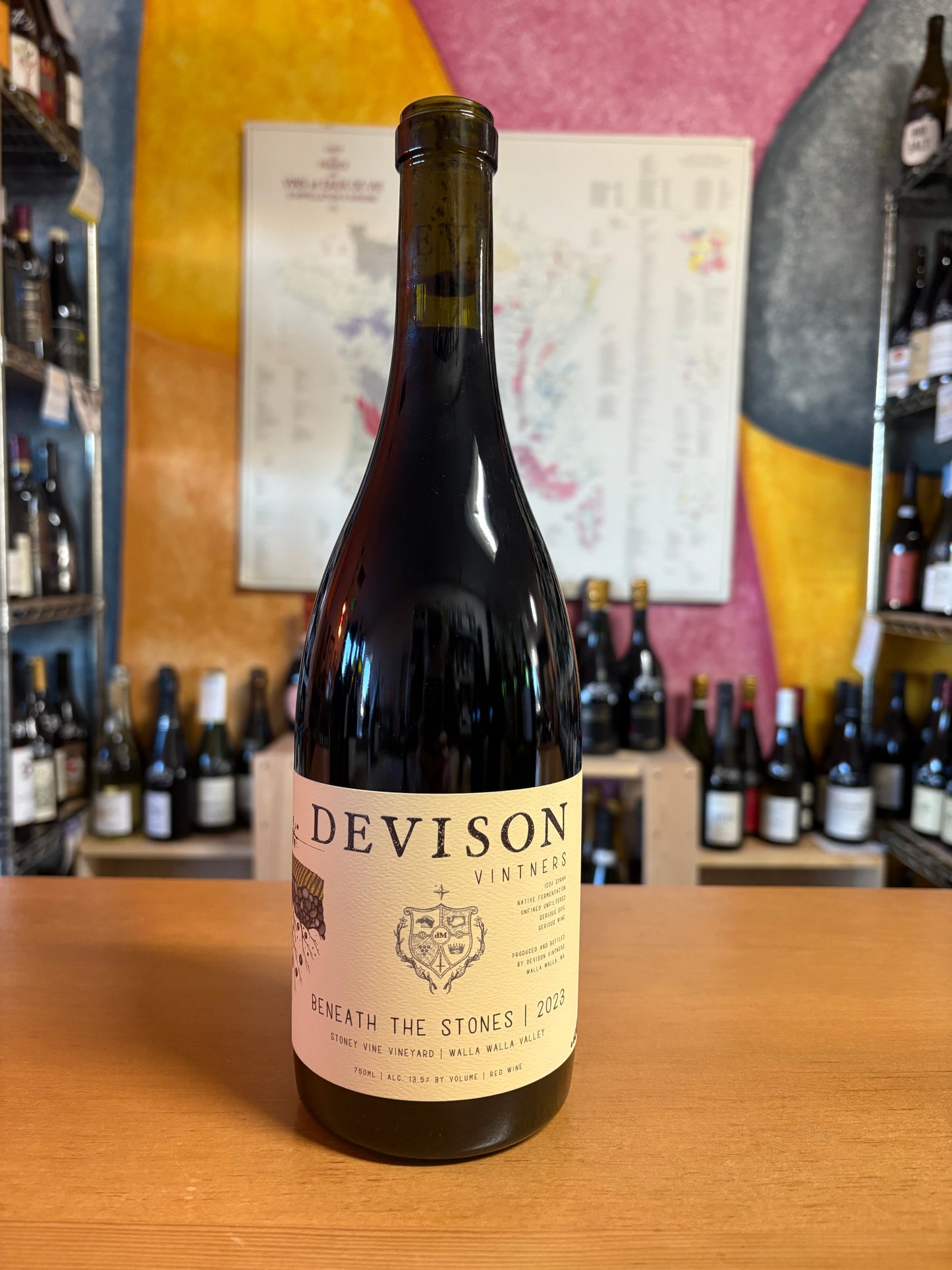 DEVISON VINTERS 2023 Syrah 'Beneath the Stones' (Walla Walla, WA)
