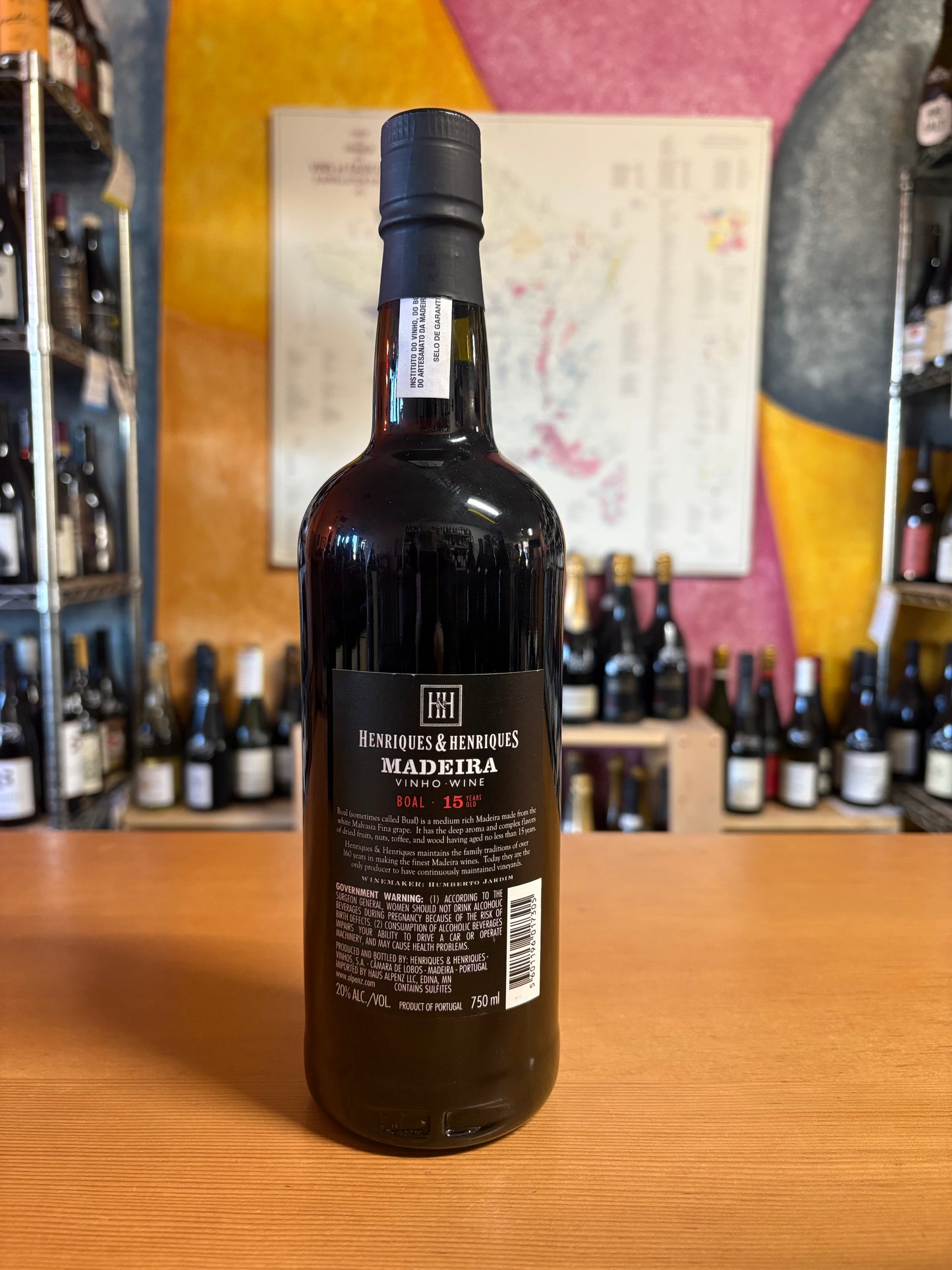 HENRIQUES & HENRIQUES 15y Madeira 'Boal' (Madeira, Portugal)