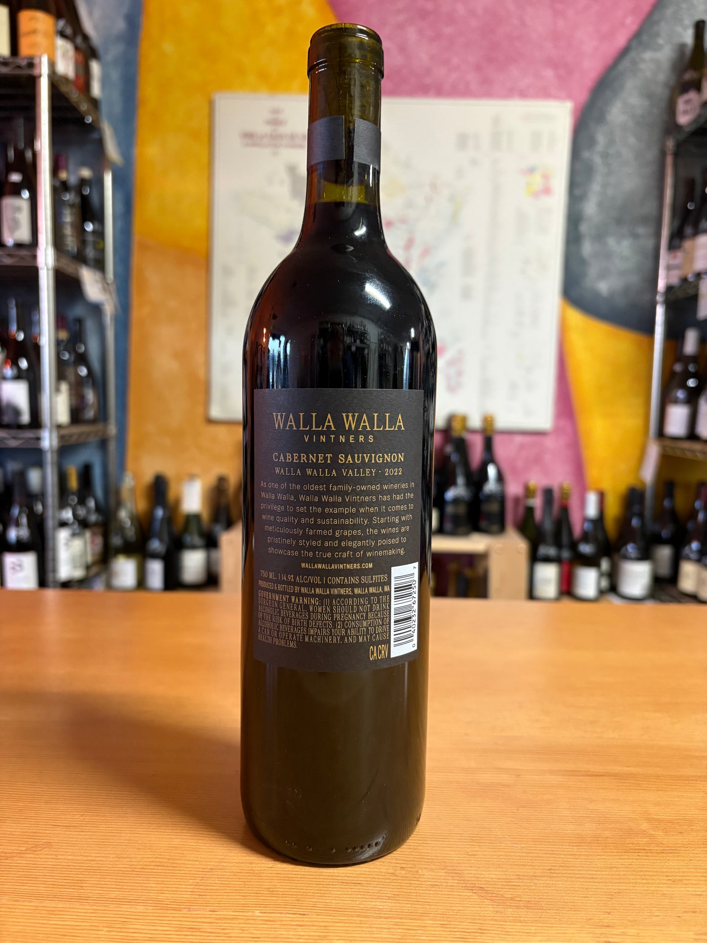 WALLA WALLA VINTNERS 2022 Walla Walla Valley Cabernet Sauvignon (WA)
