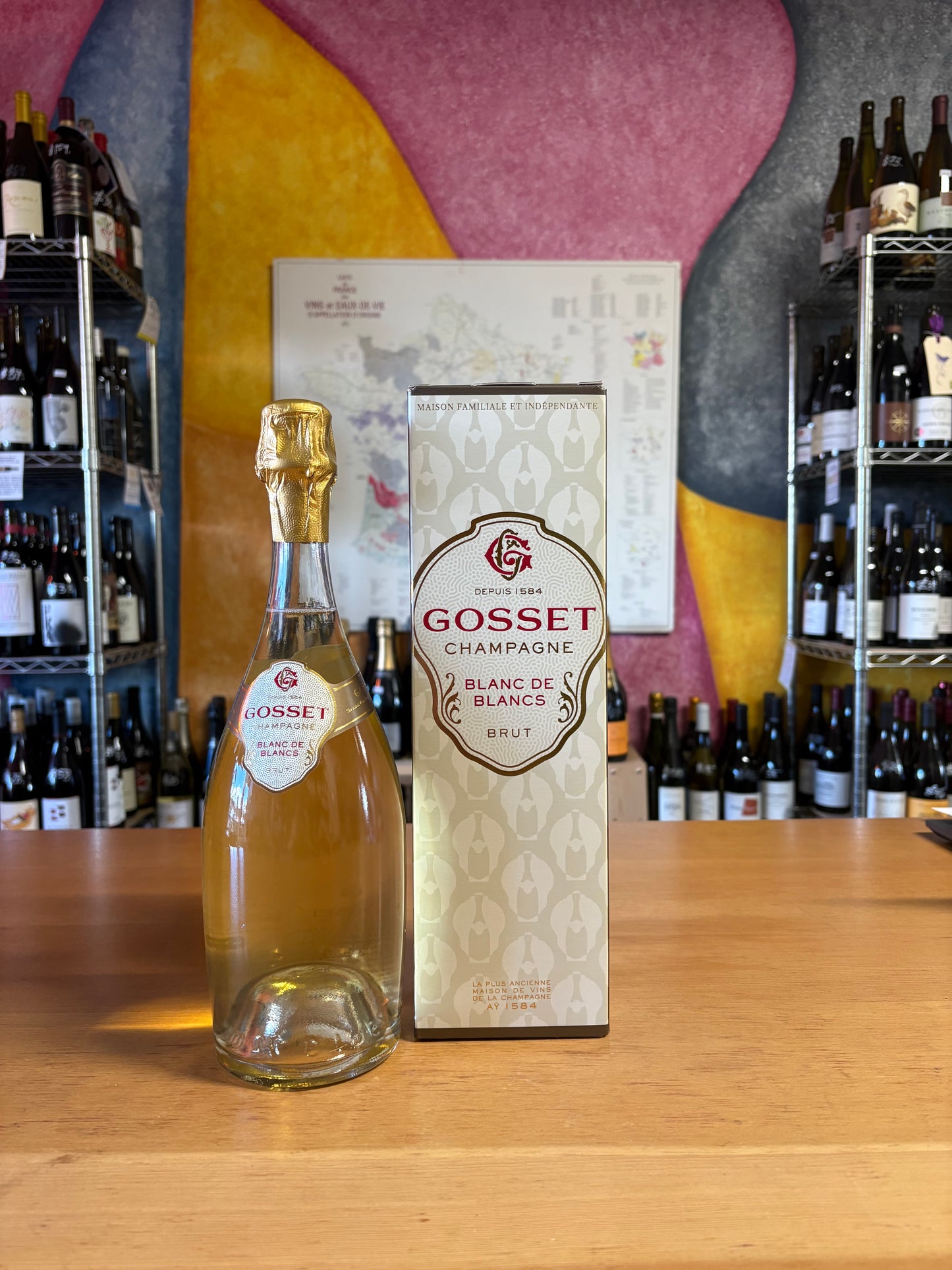 GOSSET NV Blanc de Blancs Brut (Champagne, FR)