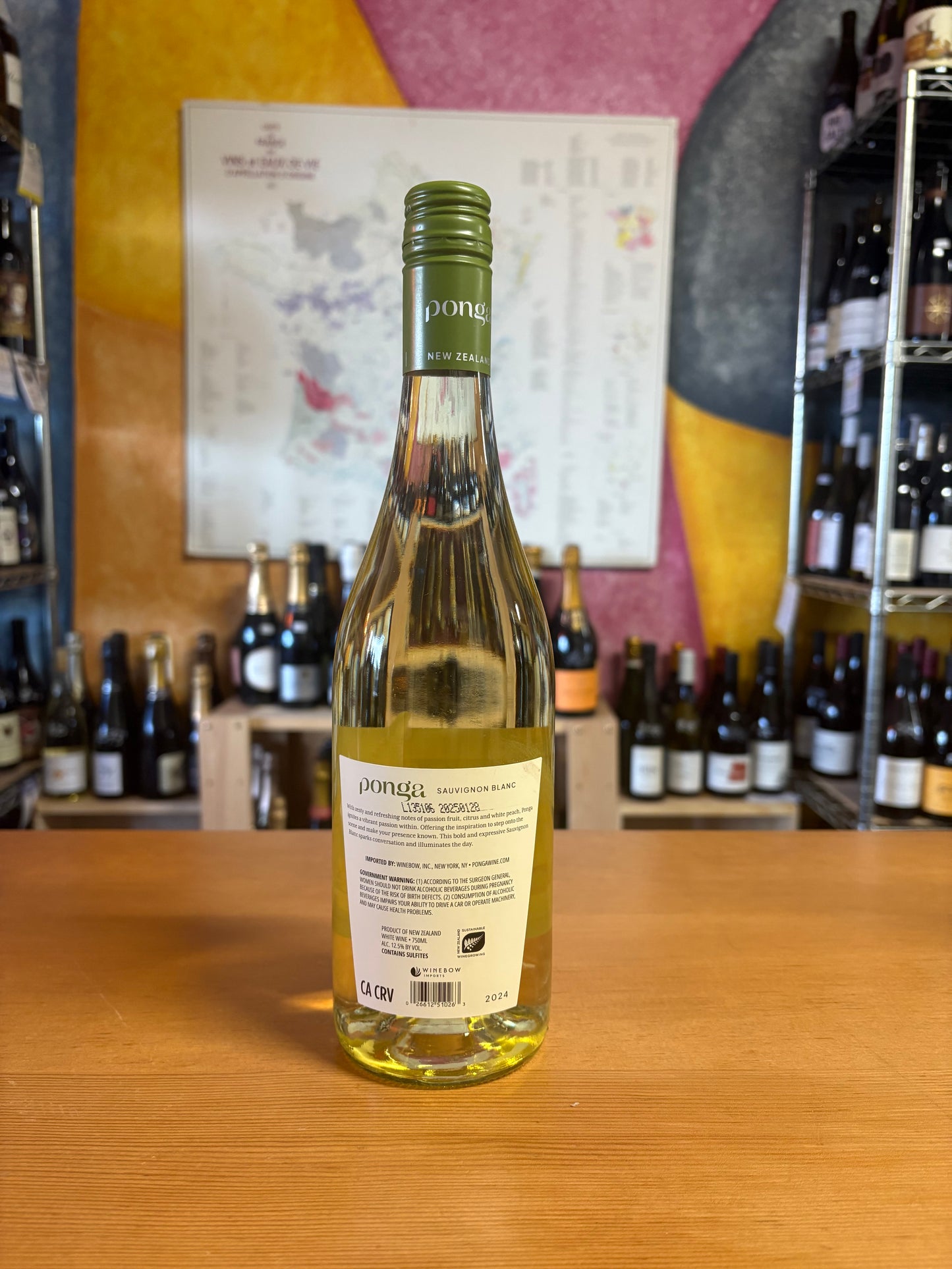 PONGA 2024 Sauvignon Blanc (Marlborough, New Zealand)