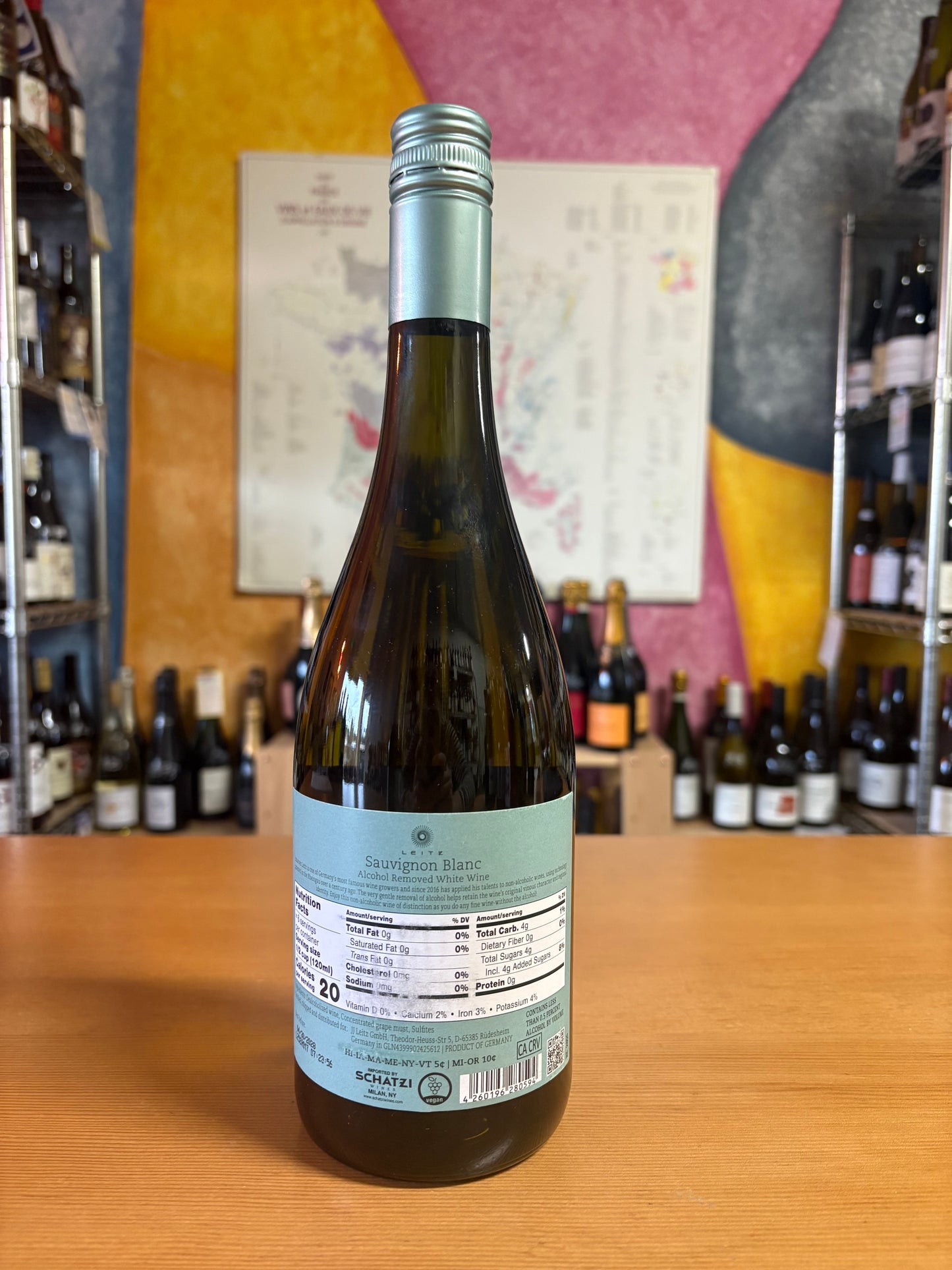 LEITZ NV Sauvignon Blanc 'Zero Point Five' Alcohol Removed (Germany)