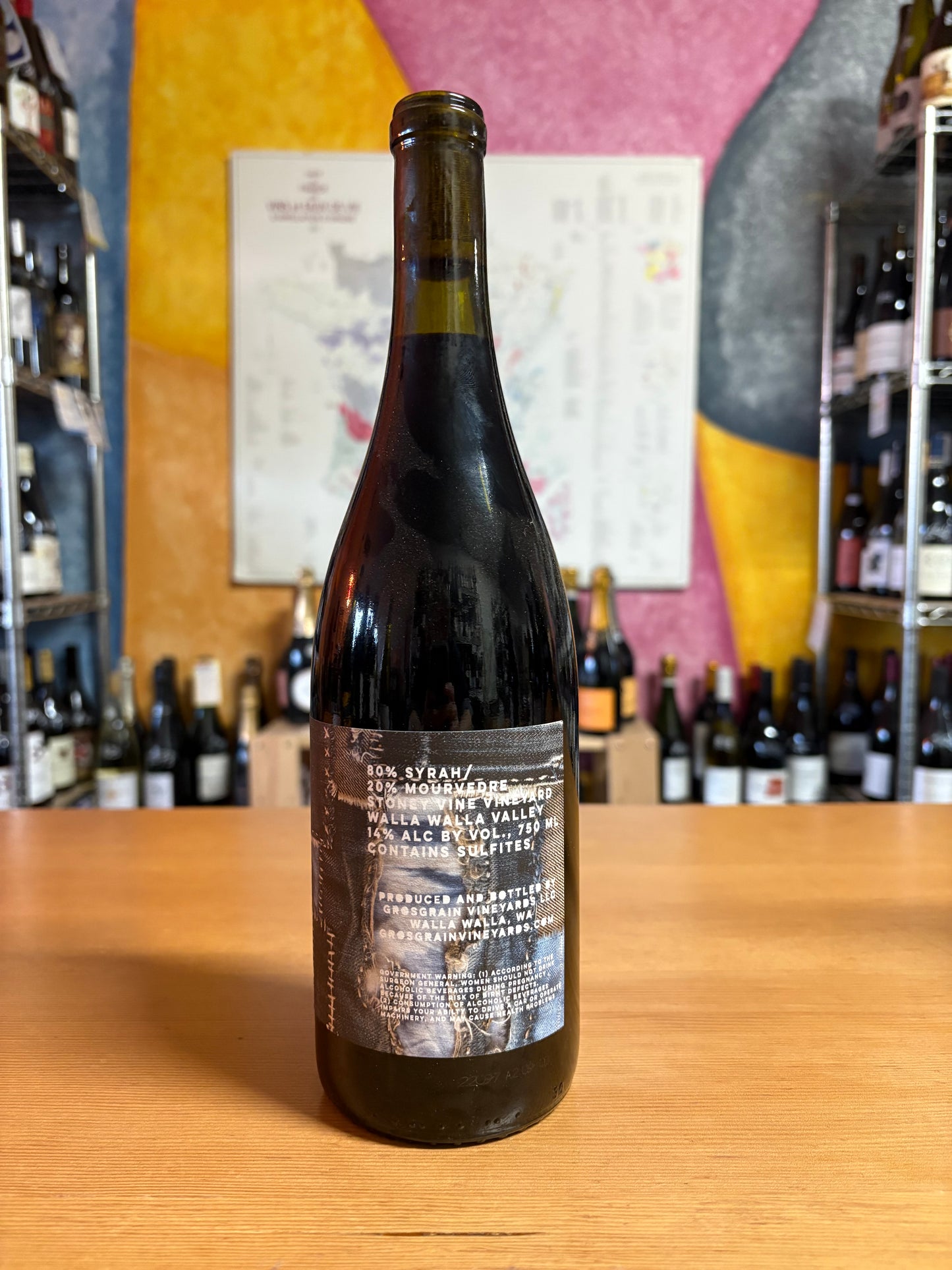 GROSGRAIN 2021 Syrah 'Stonewashed' (Walla Walla Valley, WA)