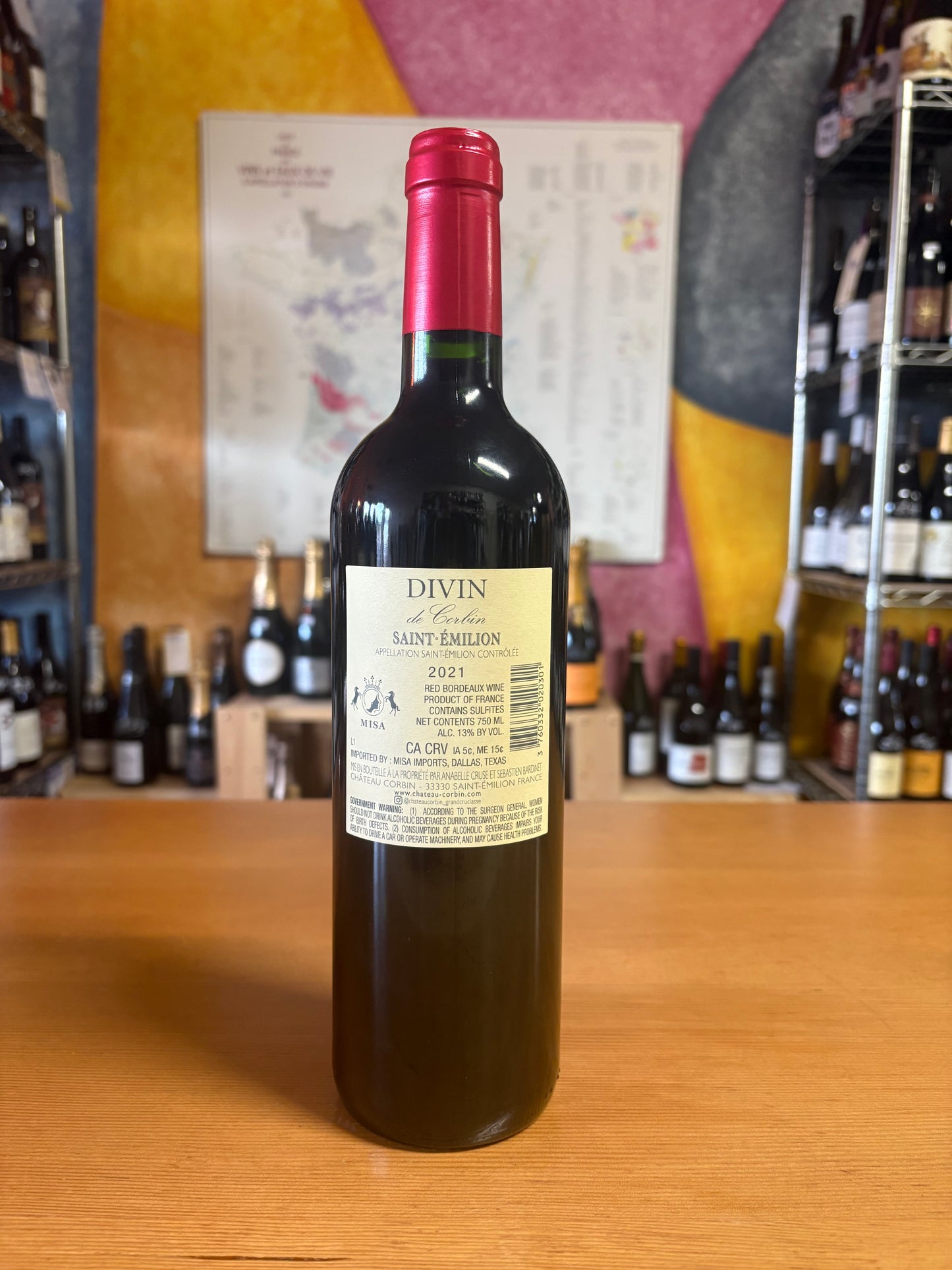LE DIVIN DE CORBIN 2021 St. Emilion (Bordeaux, FR)