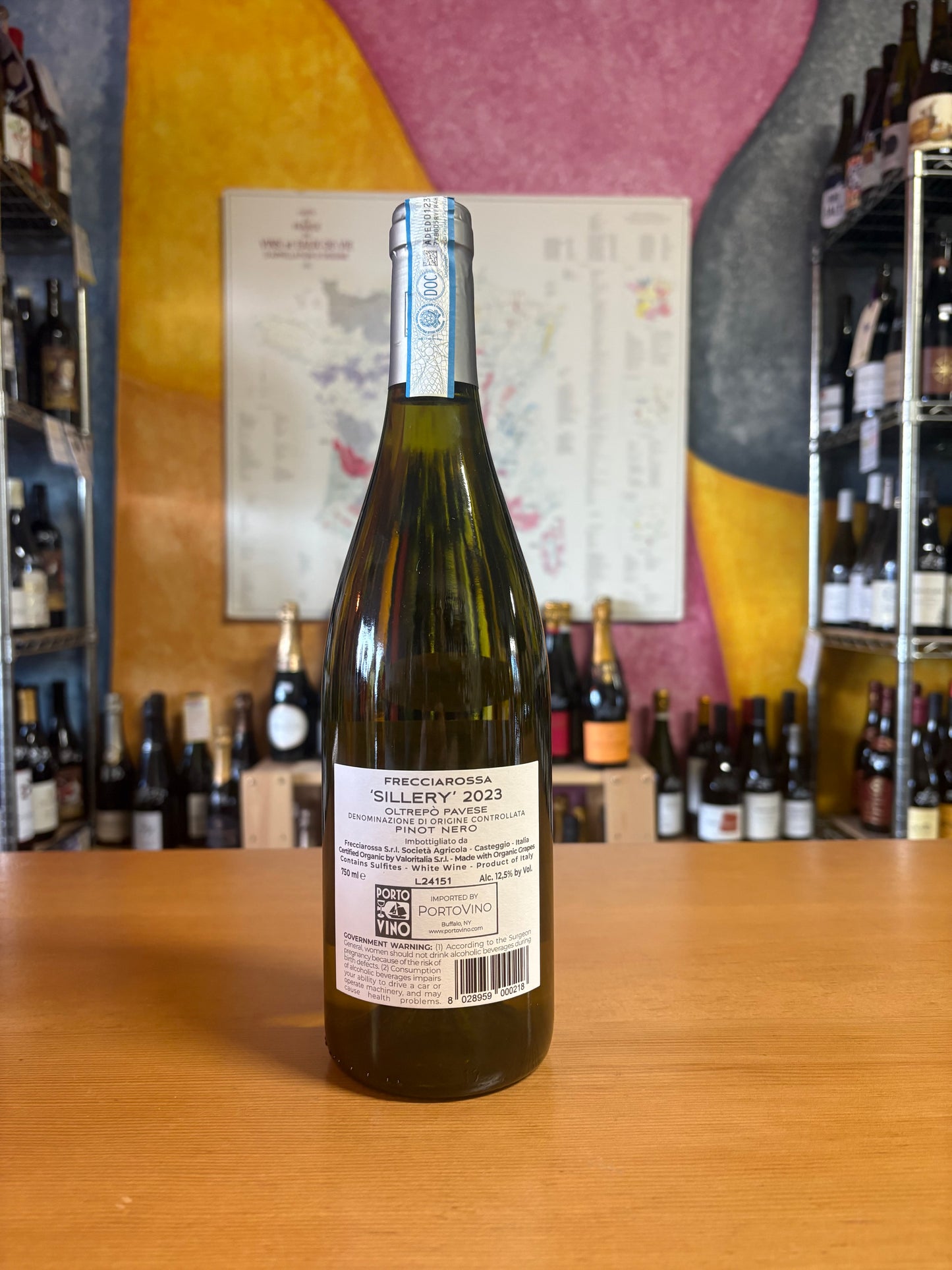 FRECCIAROSSA 2023 Pinot Nero Blanco 'Sillery' (Oltrepo Pavese, Lombardy, Italy)