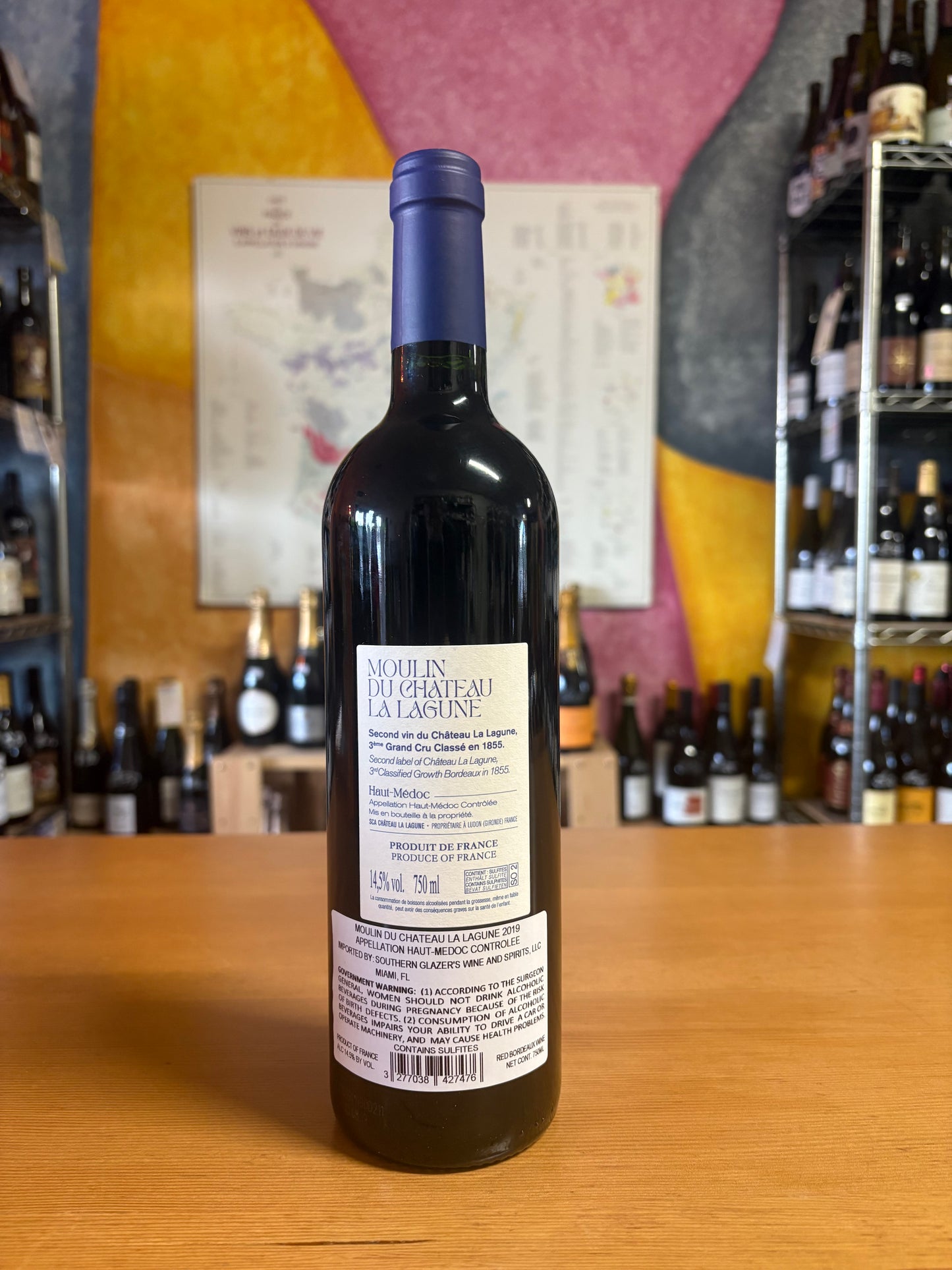 MOULIN DU CHATEAU LAGUNE 2019 Haut Medoc (Bordeaux, France)