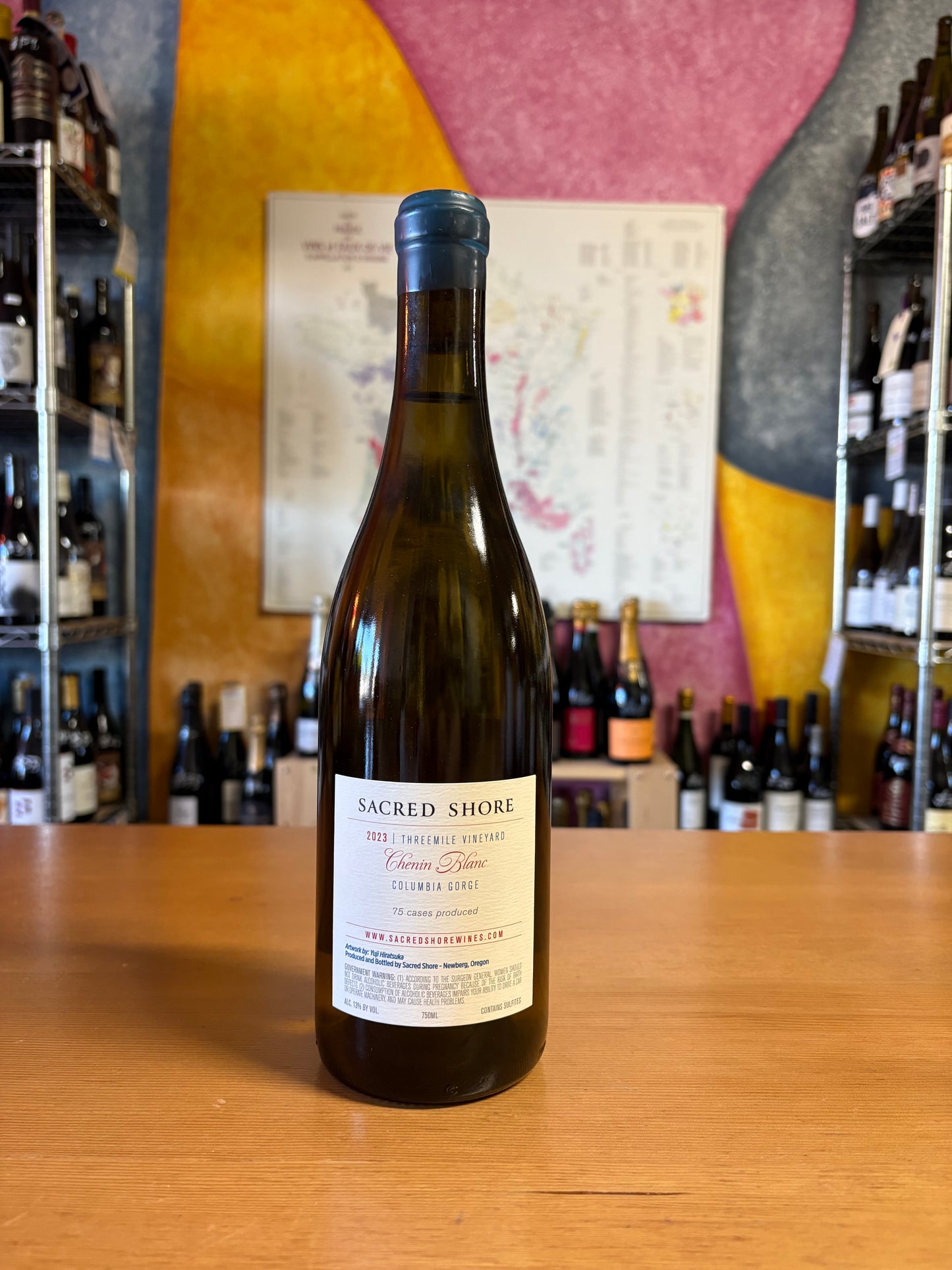 SACRED SHORE 2023 Chenin Blanc 'Three Mile Vineyard' (Colombia Gorge, OR)