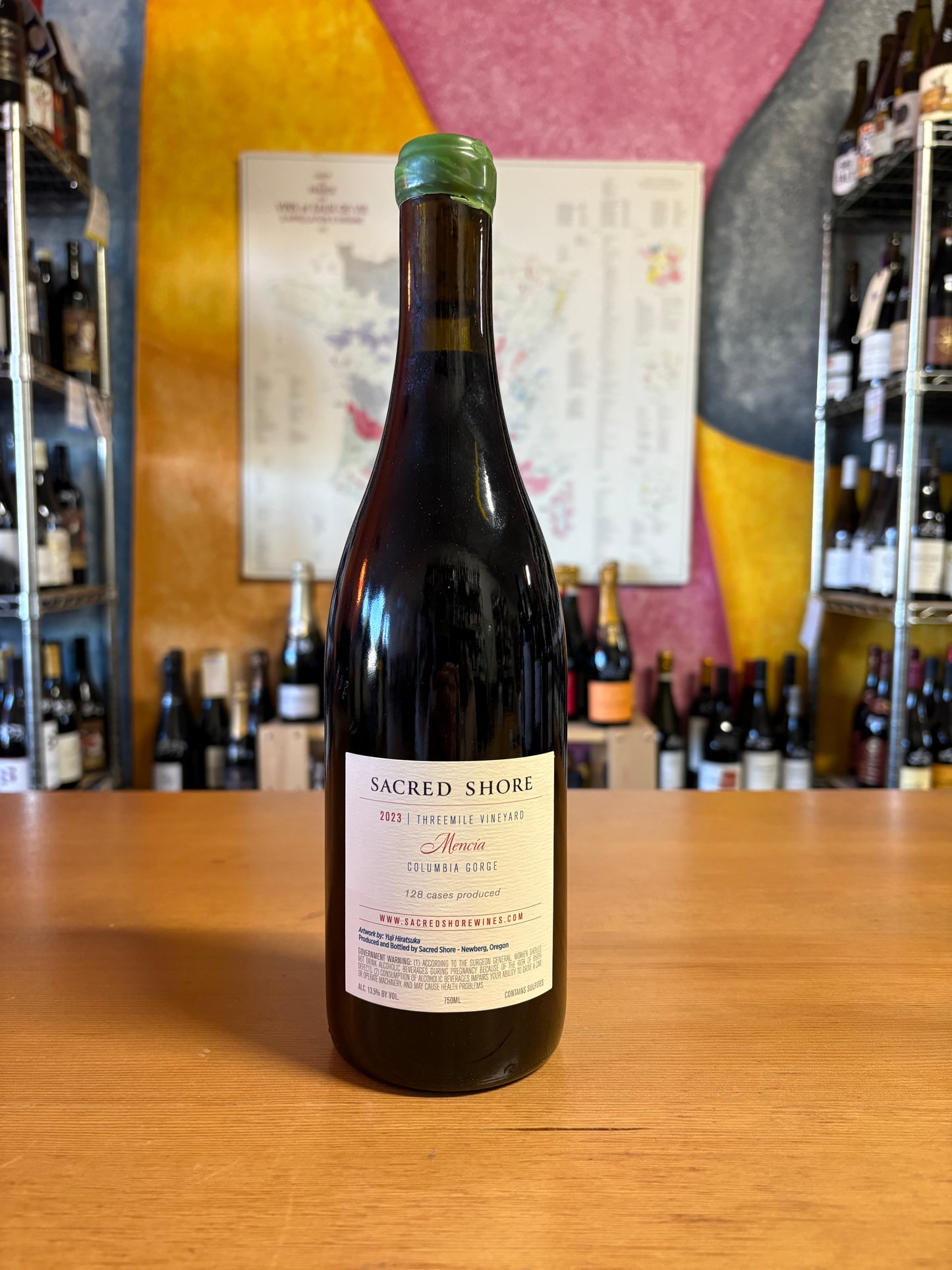 SACRED SHORE 2023 Mencia 'Three Mile Vineyard' (Colombia Gorge, OR)