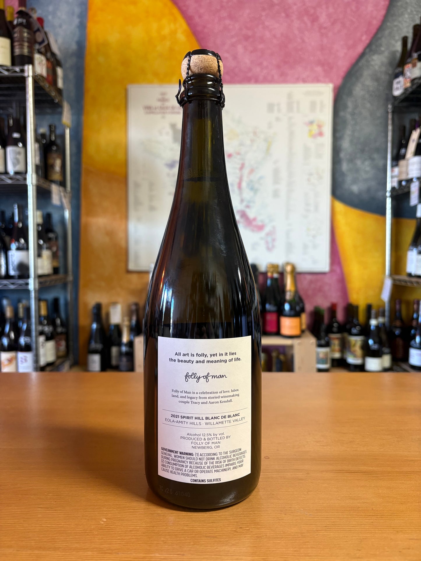 FOLLY OF MAN 2002 Blanc de Blancs (Eola-Amity Hills, OR)