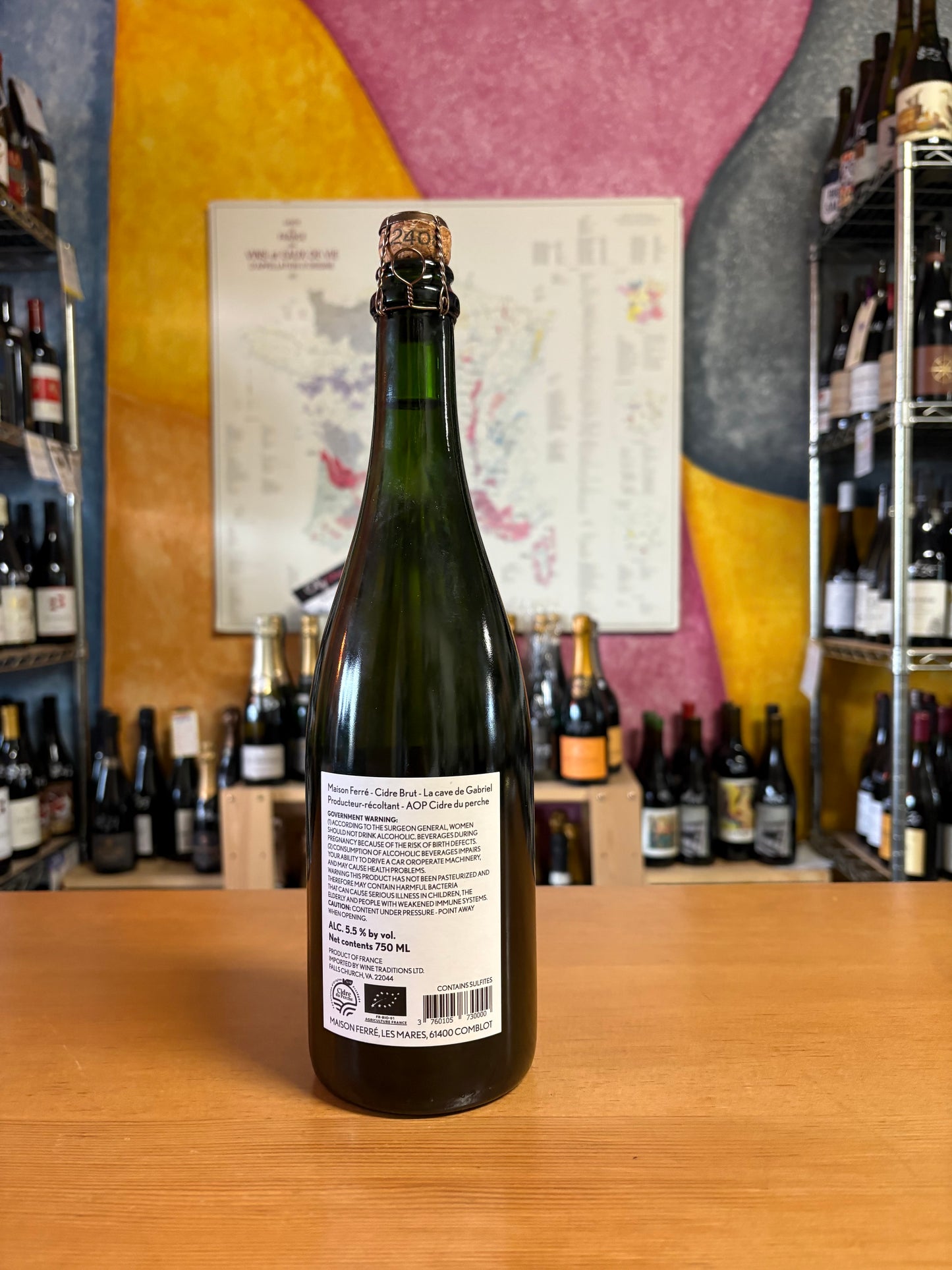 MAISON FERRE NV Cidre Brut 'La Cave de Gabriel' (Normandy, FR)