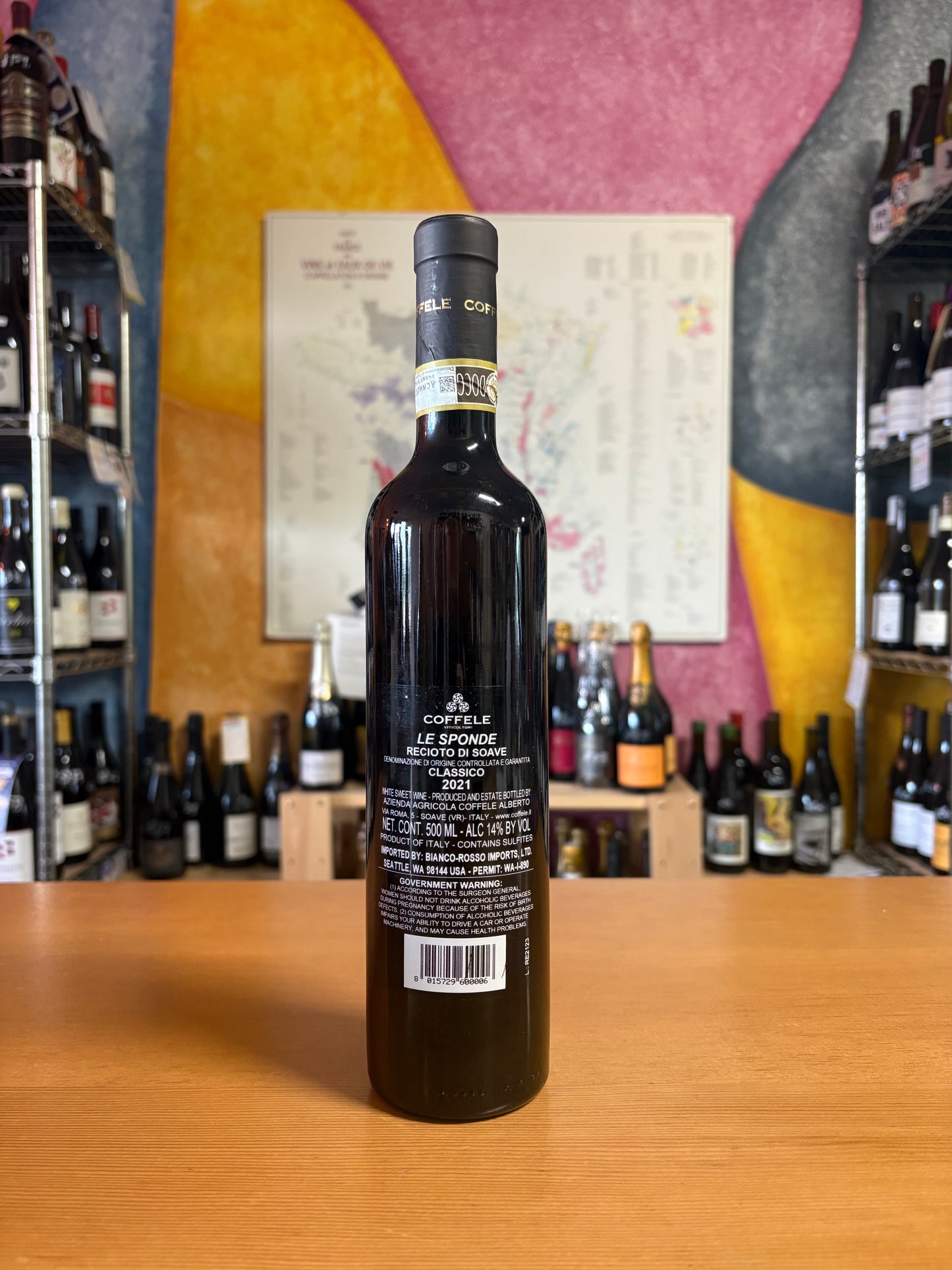 COFFELE 2021 Recioto di Soave Classico 'Le Sponde' 500ml (Veneto, Italy)