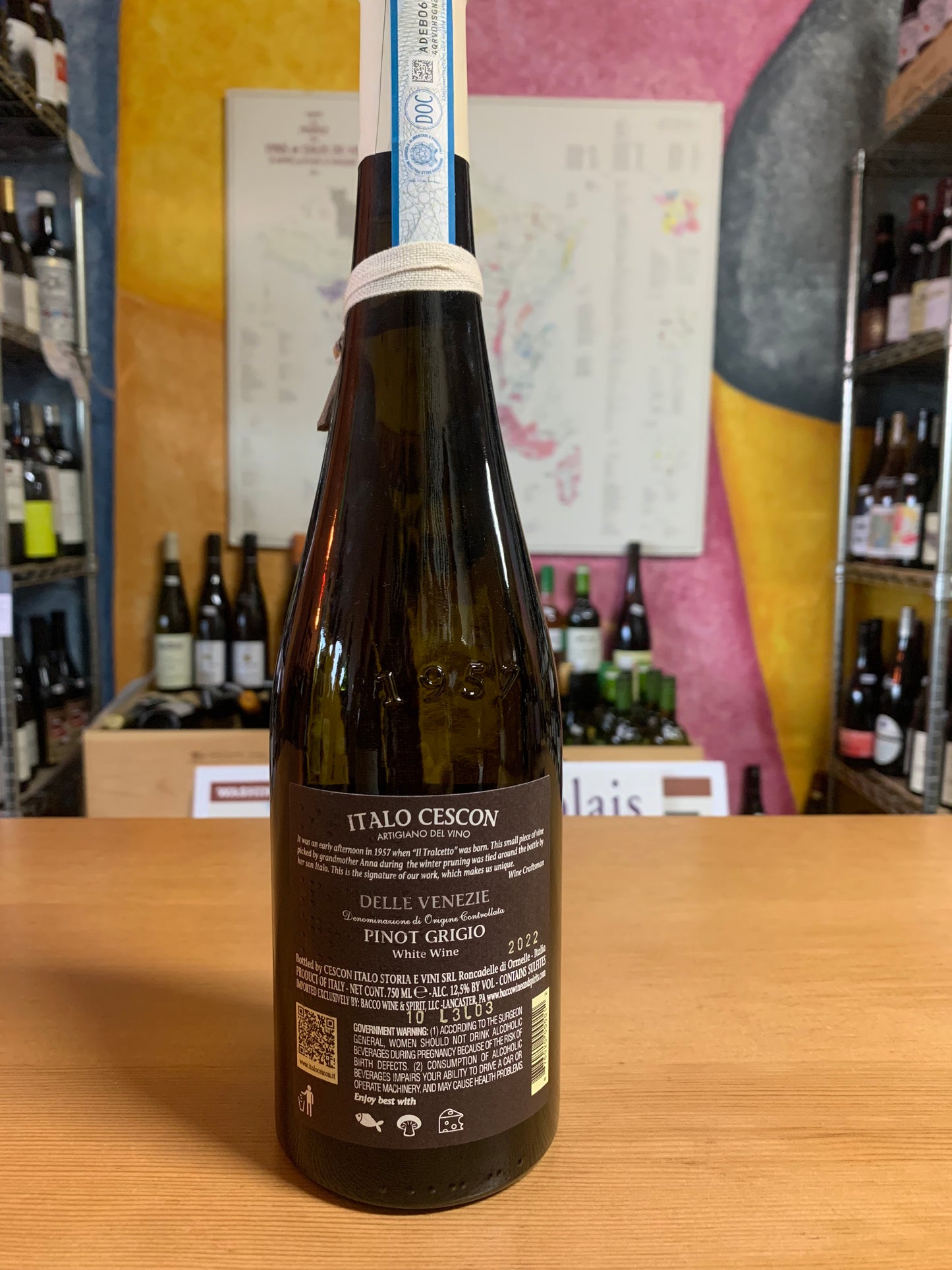 ITALO CESCON 2024 Pinot Grigio (Delle Venezie, Italy) (Copy)