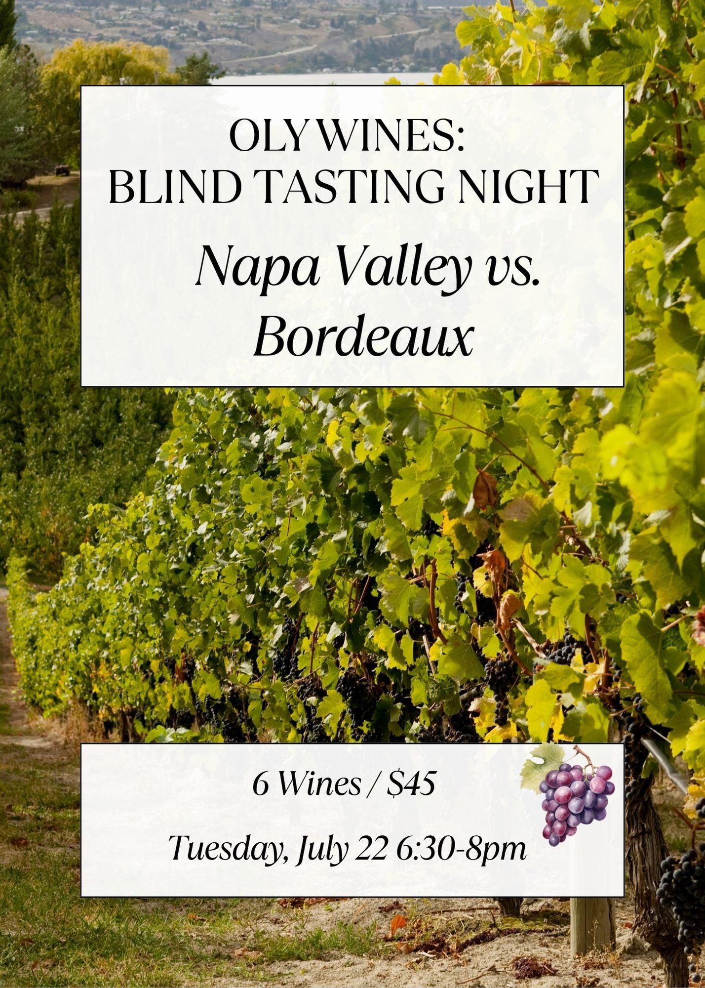 Blind Tasting Night: Napa vs. Bordeaux