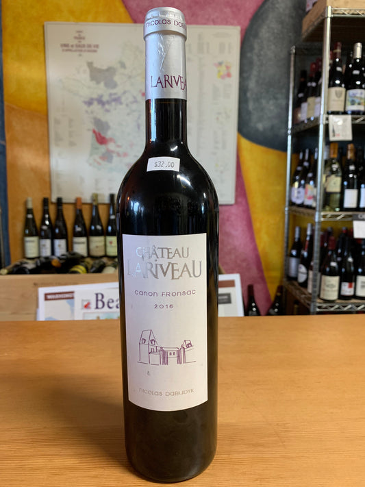 CHATEAU LARIVEAU 2016 Canon-Fronsac (Bordeaux, France)