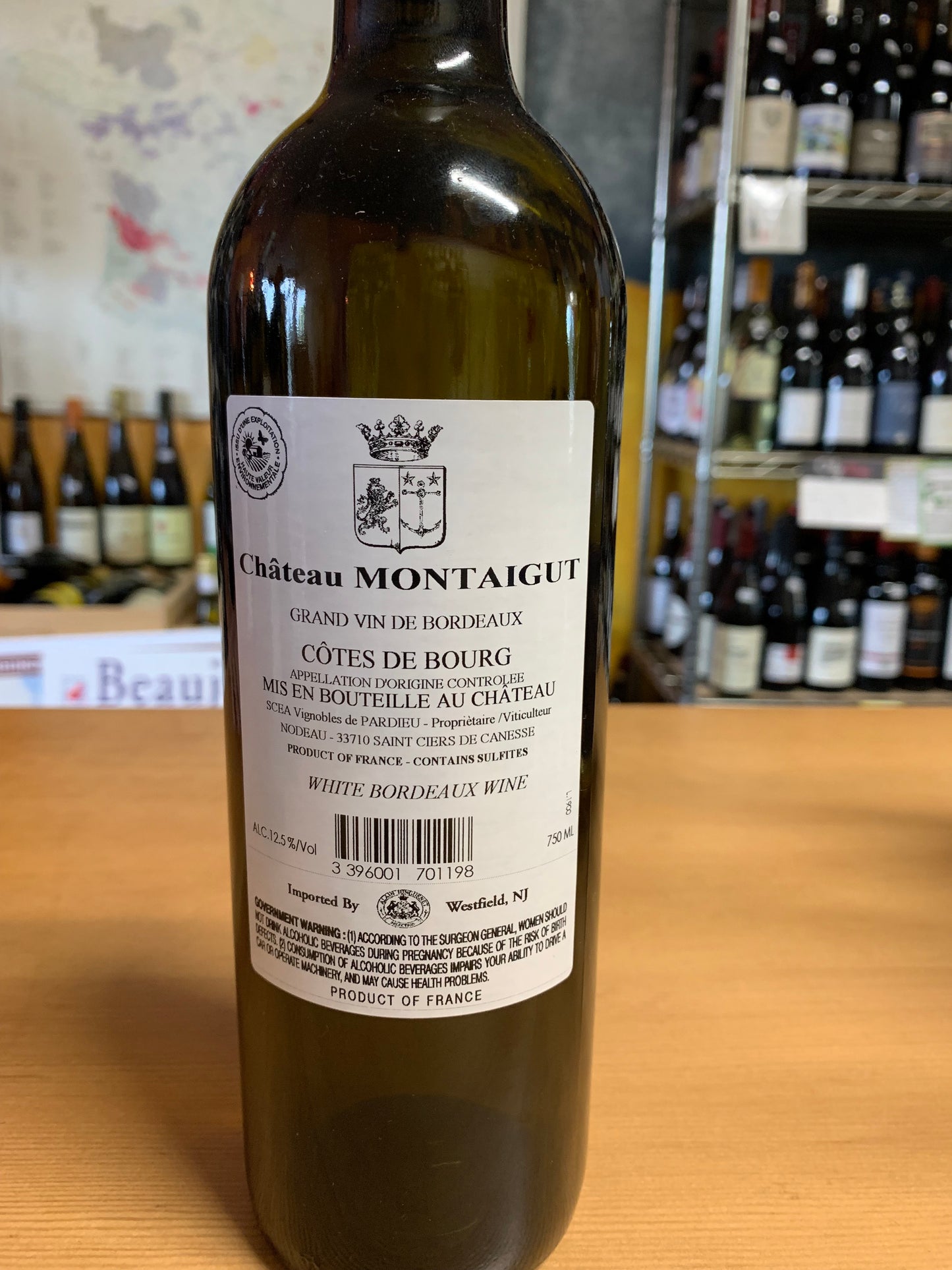 CHATEAU MONTAIGUT 2019 Cotes de Bourg (Bordeaux, France)