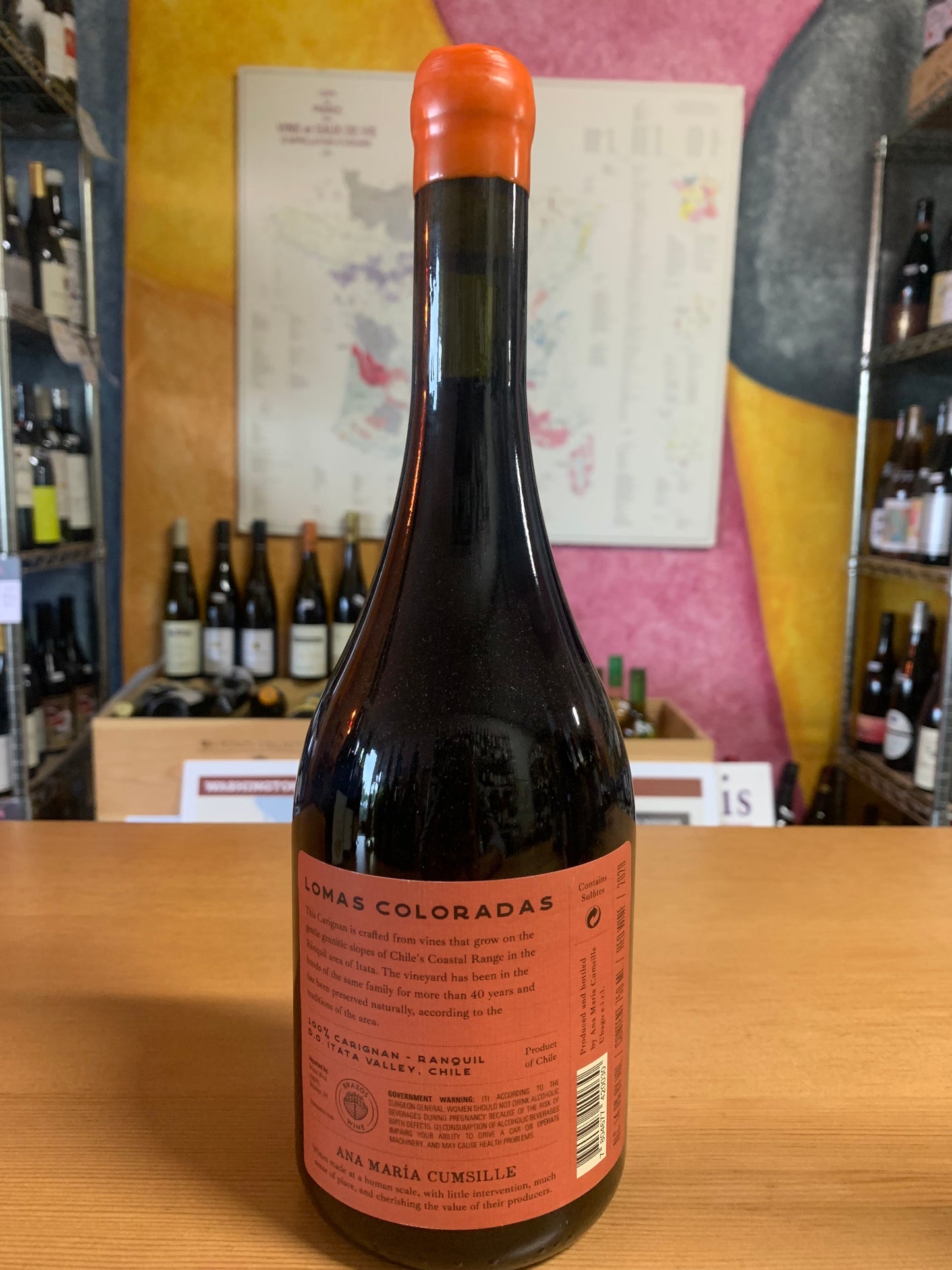 ANA MARIA CUMSILLE 2021 Cariñena 'Lomas Coloradas' (Itata, Chile)