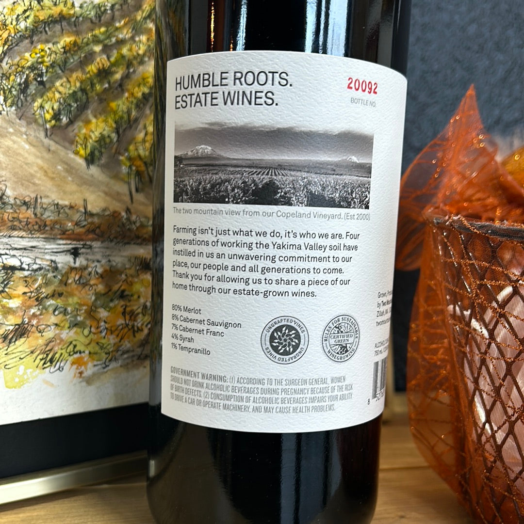 TWO MOUNTAIN 2022 Estate Merlot (Yakima Valley, WA)