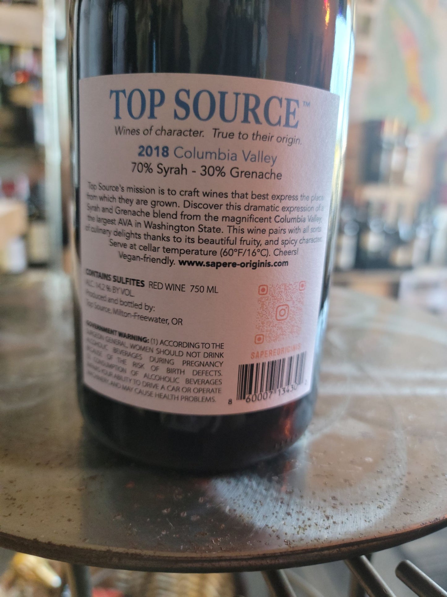 TOP SOURCE 2018 Red Blend (Columbia Valley, WA)