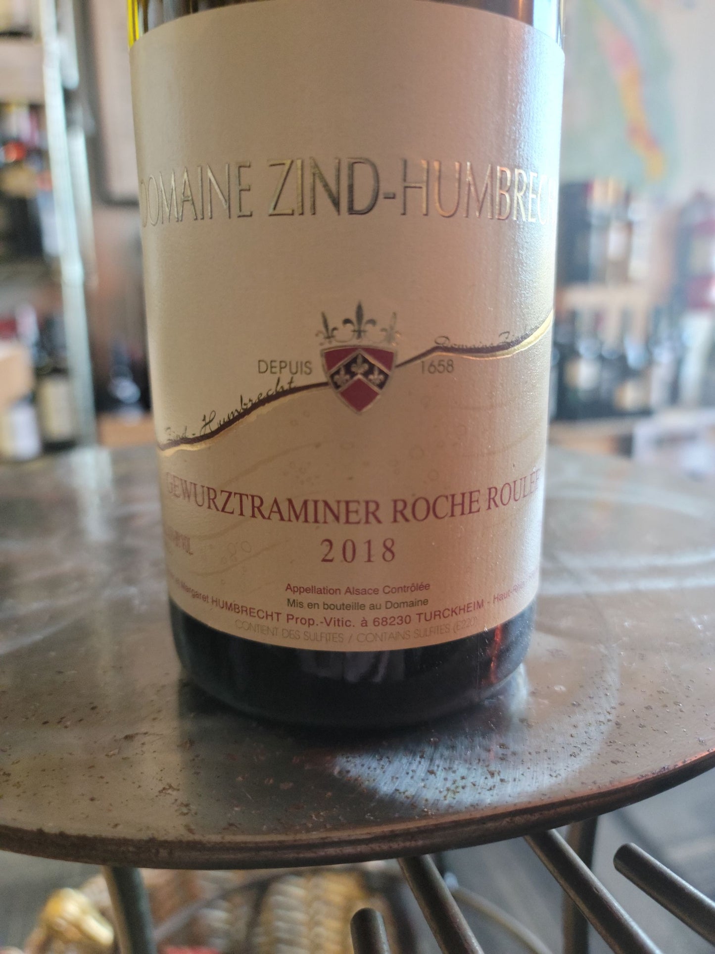 DOMAINE ZIND-HUMBRECHT 2018 Gewürztraminer 'Roche Roulée' (Alsace, France)