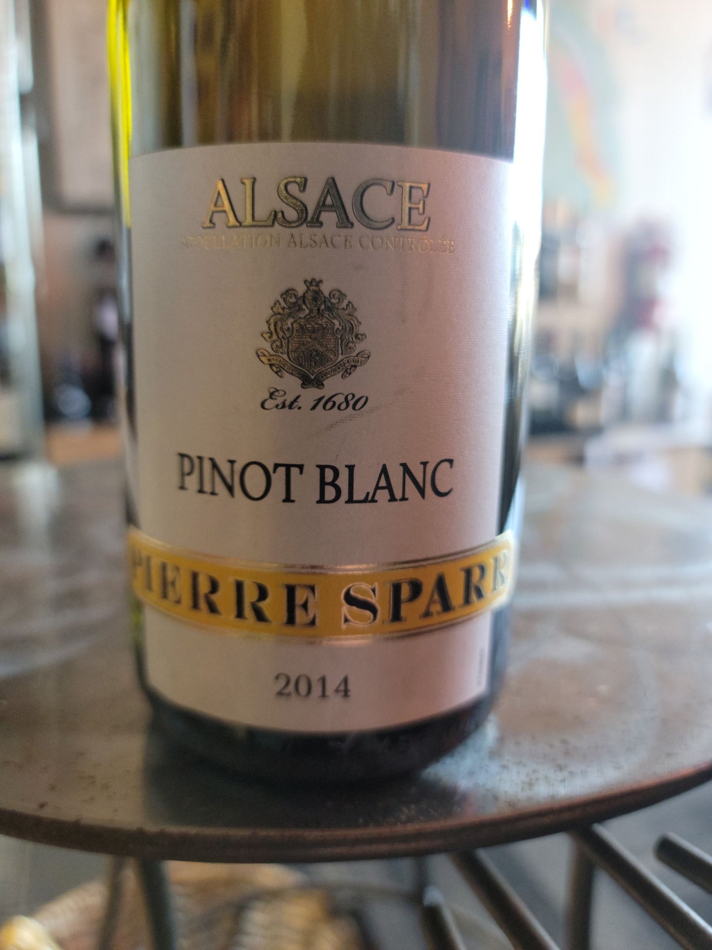PIERRE SPARR 2014 Pinot Blanc (Alsace, France)