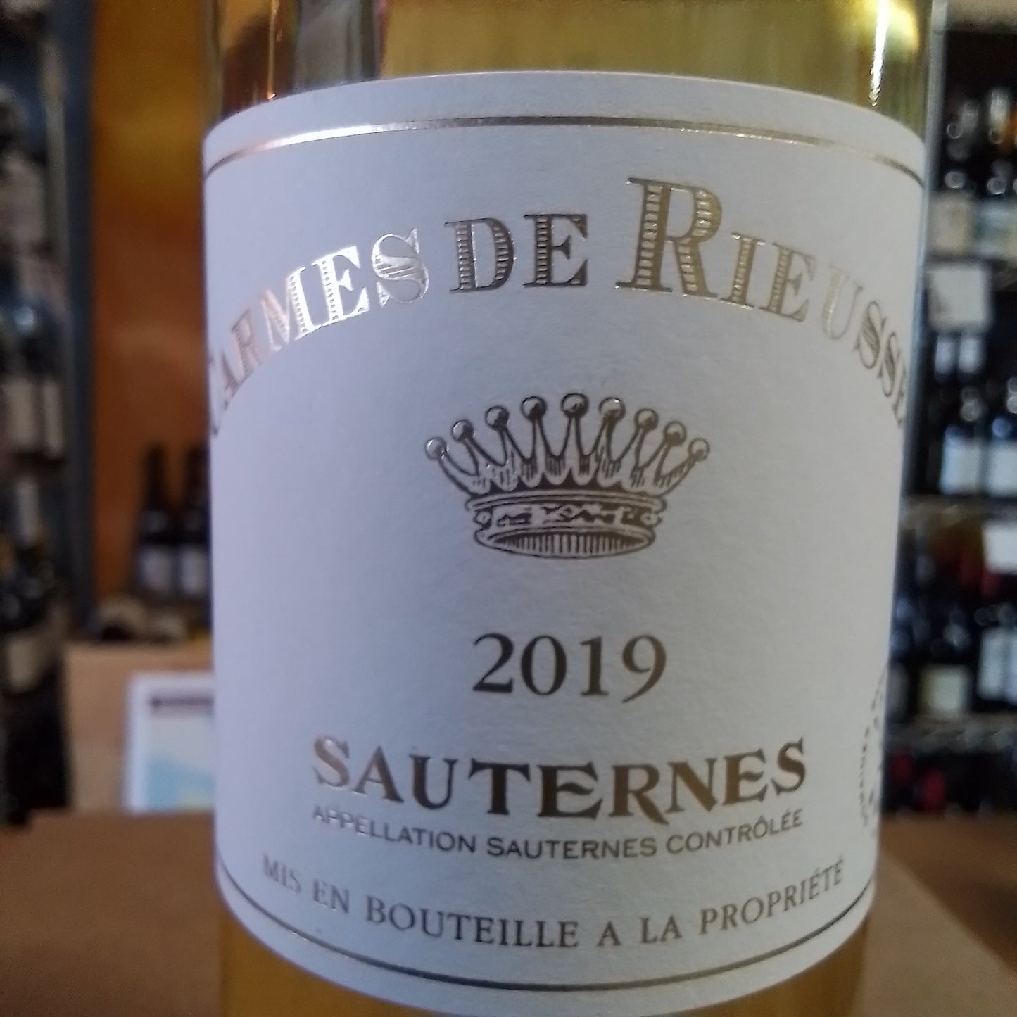 CARMES DE RIEUSSEX 2019 Sauternes (Bordeaux, France)