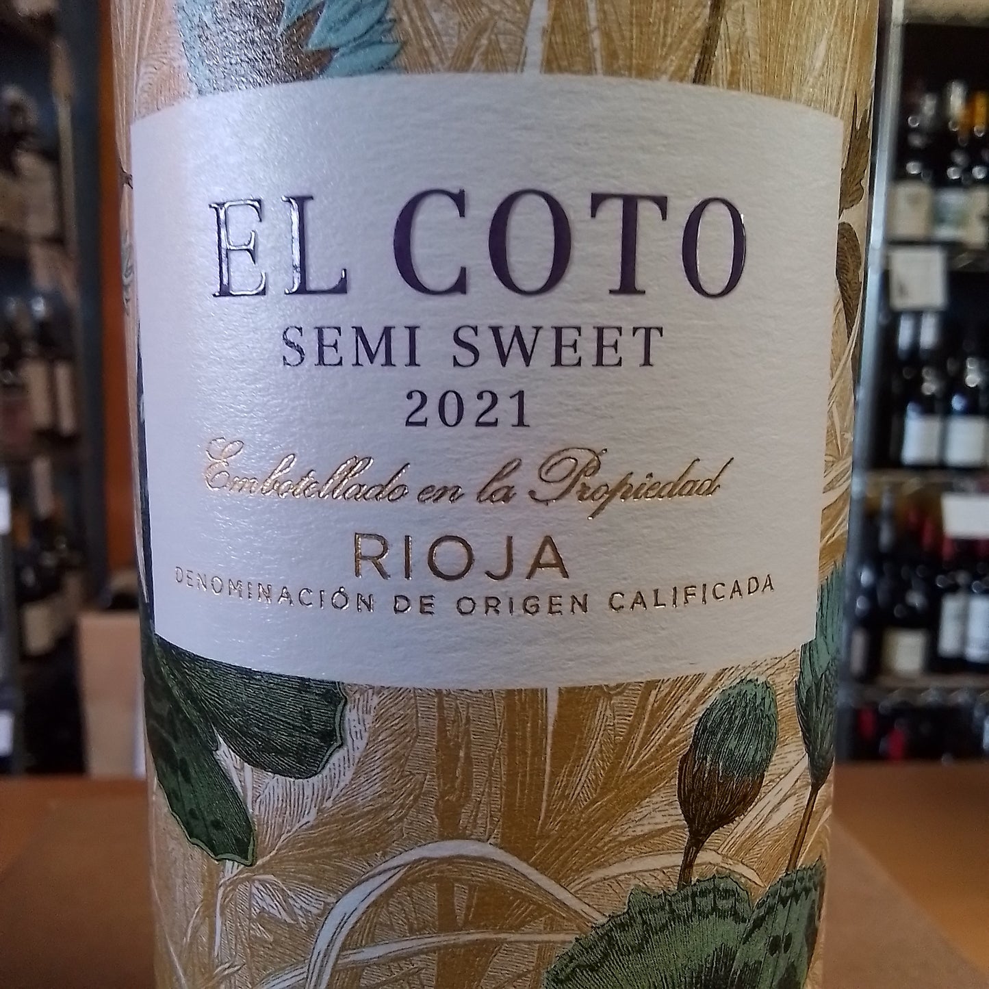 EL COTO 2021 Semi Sweet Rioja White Blend (Spain)
