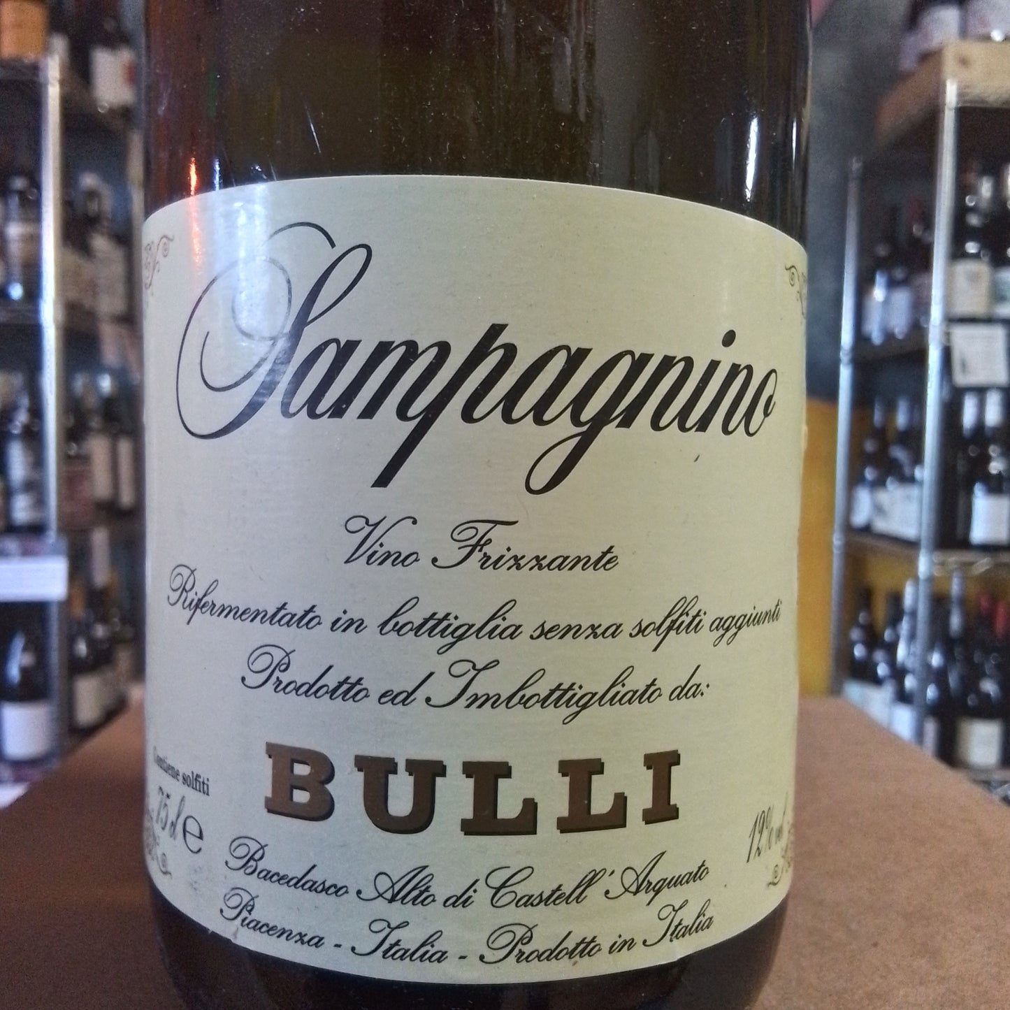BULLI NV Sparkling White Blend 'Sampagnino' (Italy)