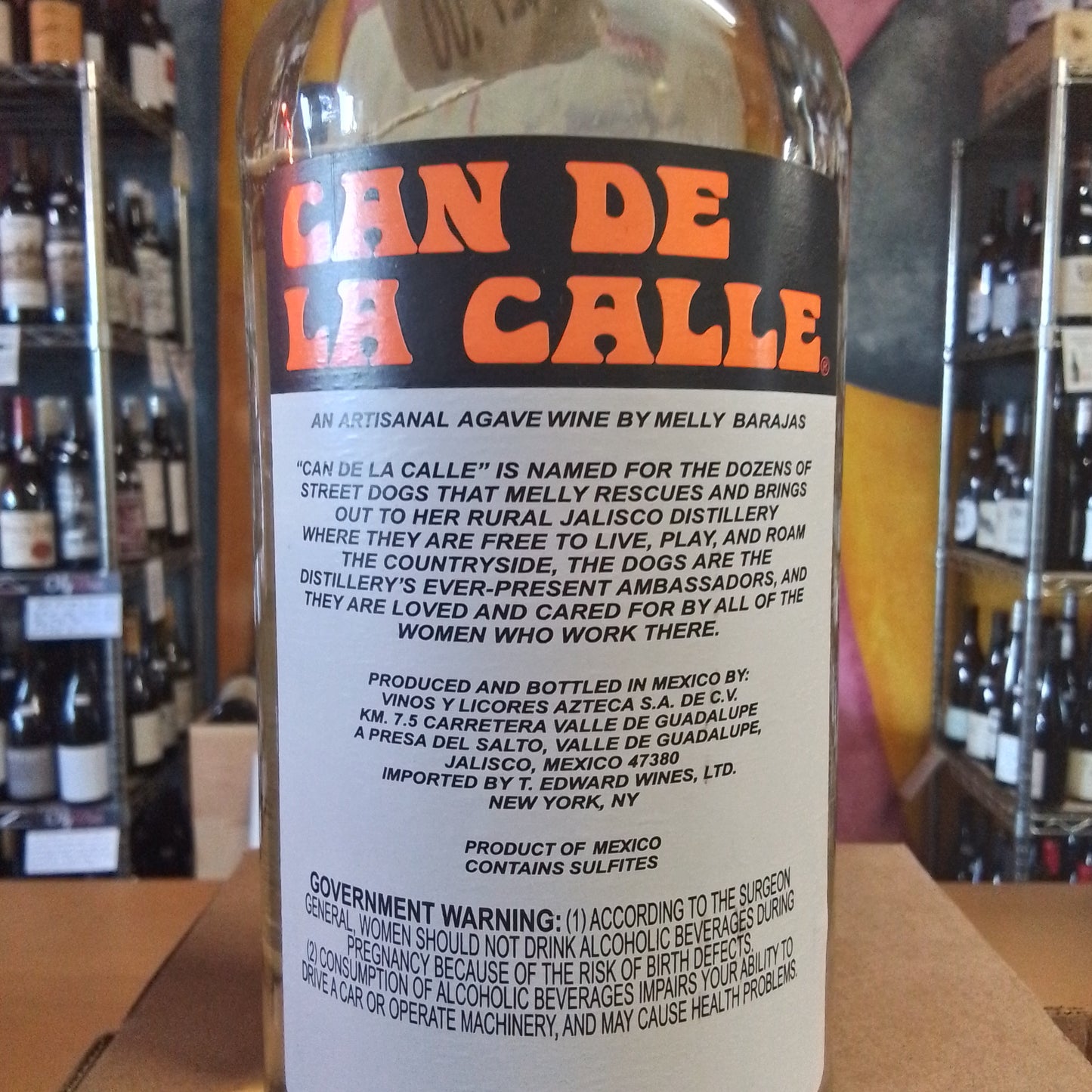 MELLY BARAJAS NV Agave Wine 'Can De La Calla' (Mexico)