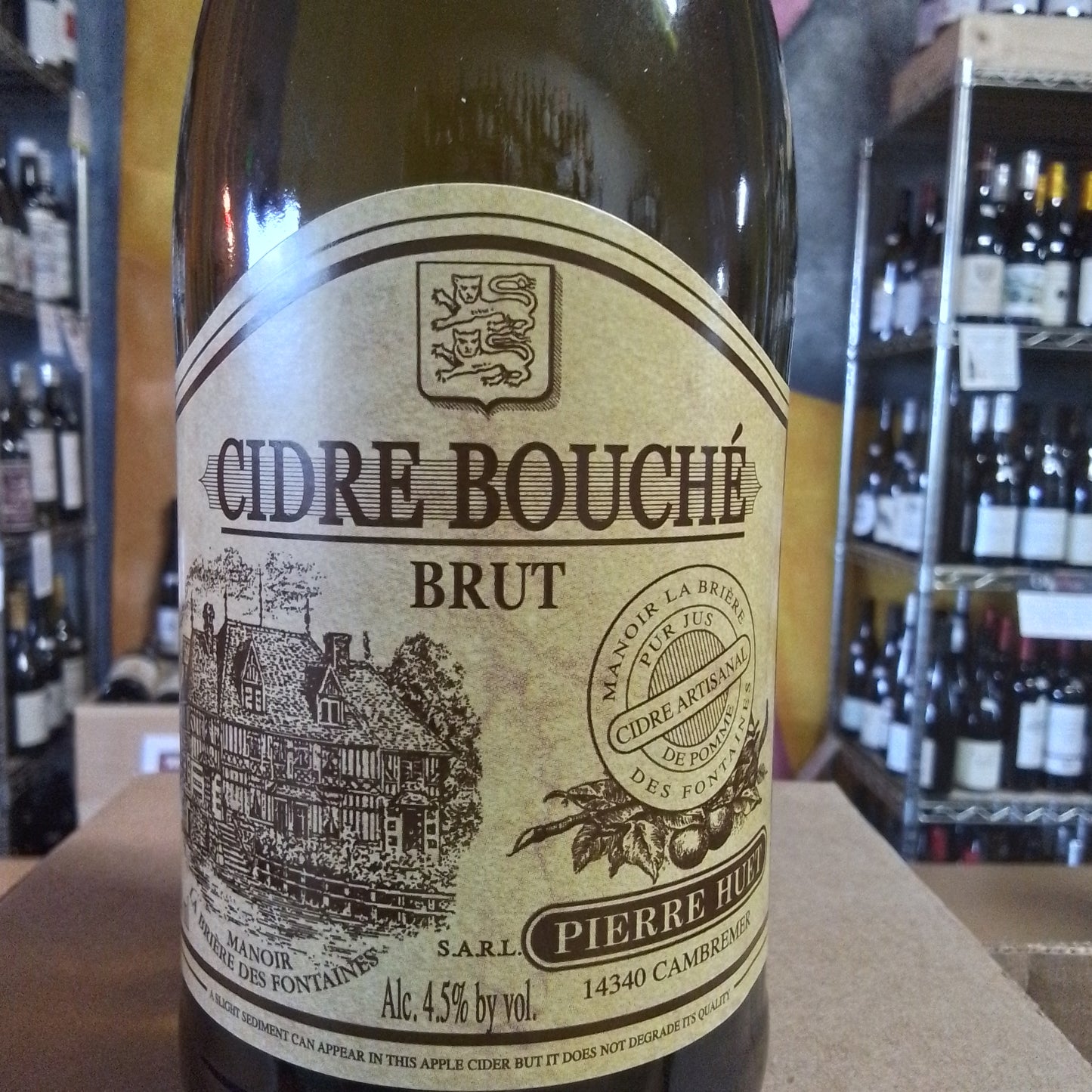 PIERRE HEUT Dry Cider 'Cidre Bouche Brut' (Normandy, France)
