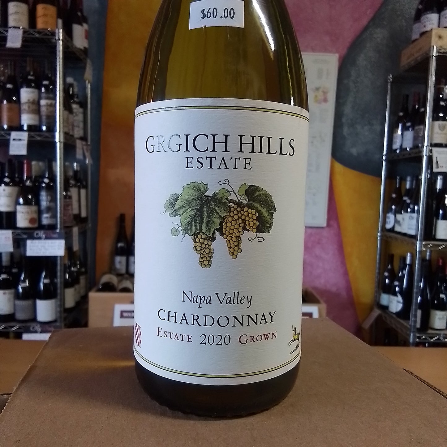 GRGICH HILLS ESTATE 2020 Chardonnay (Napa Valley, California)
