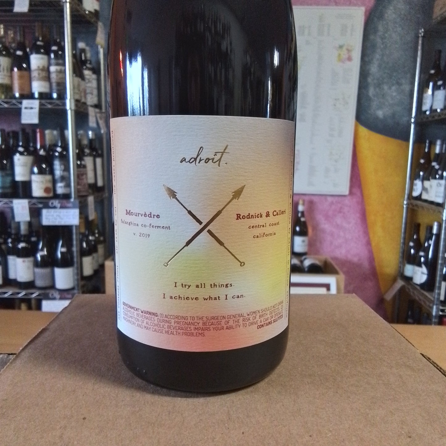 ADROIT 2019 Mourvedre (Central Coast, California)