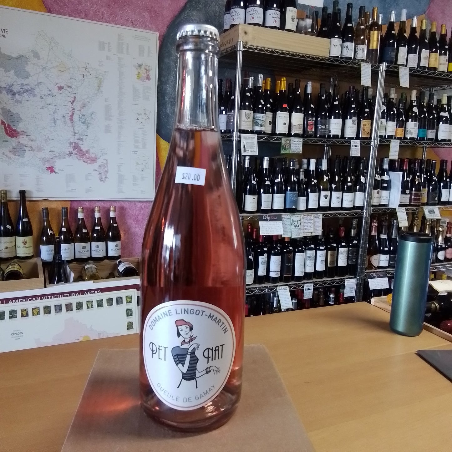 DOMAINE LINGOT-MARTIN NV Pet Nat Rosé 'Gueule de Gamay' (Savoie, France)