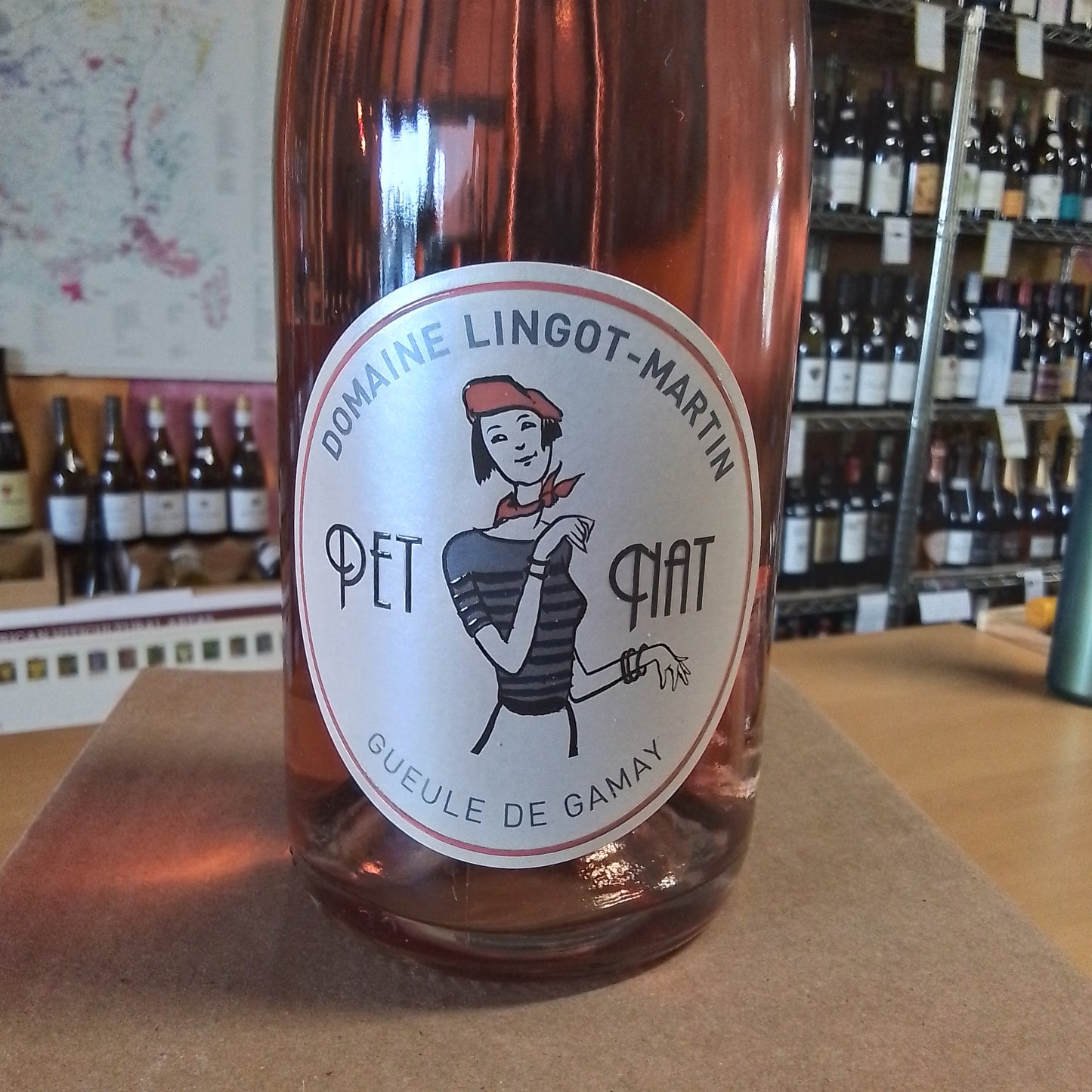 DOMAINE LINGOT-MARTIN NV Pet Nat Rosé 'Gueule de Gamay' (Savoie, France)