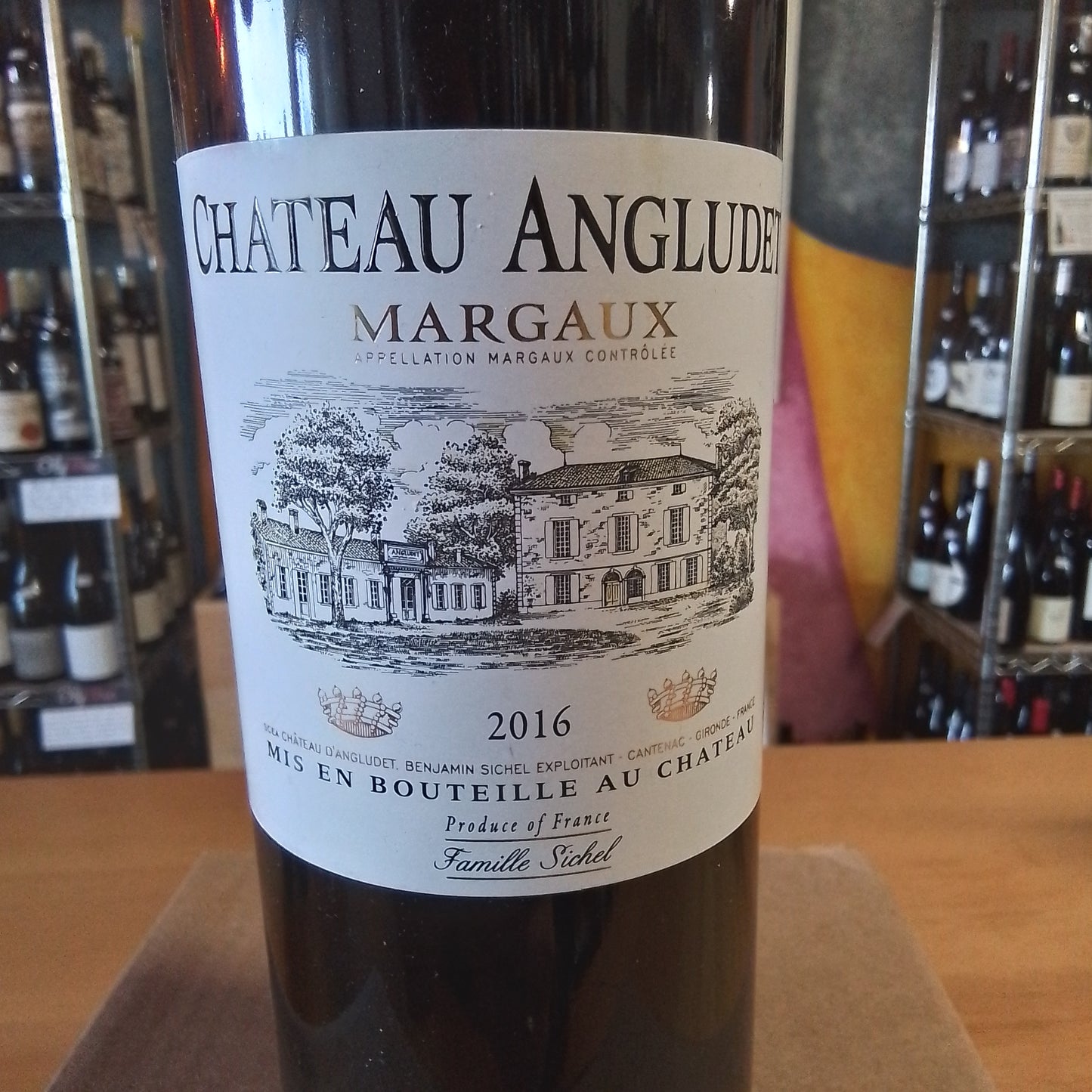 CHATEAU ANGLUDET 2016 Red Blend 'Margaux' (Bordeaux, France)